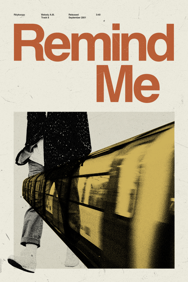 Remind Me / Poster (Concept)
