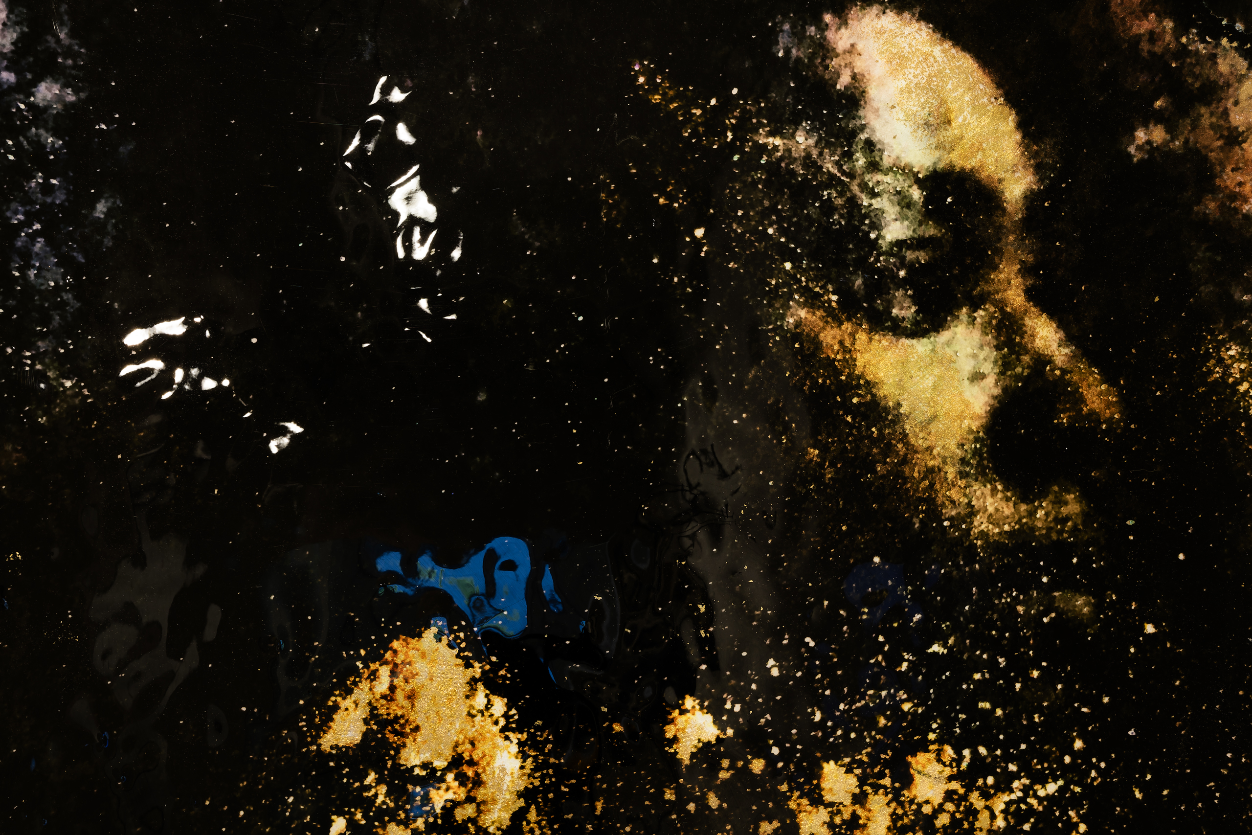 To Swallow a River: Archetype Floating in Gold (Detail no. 1)