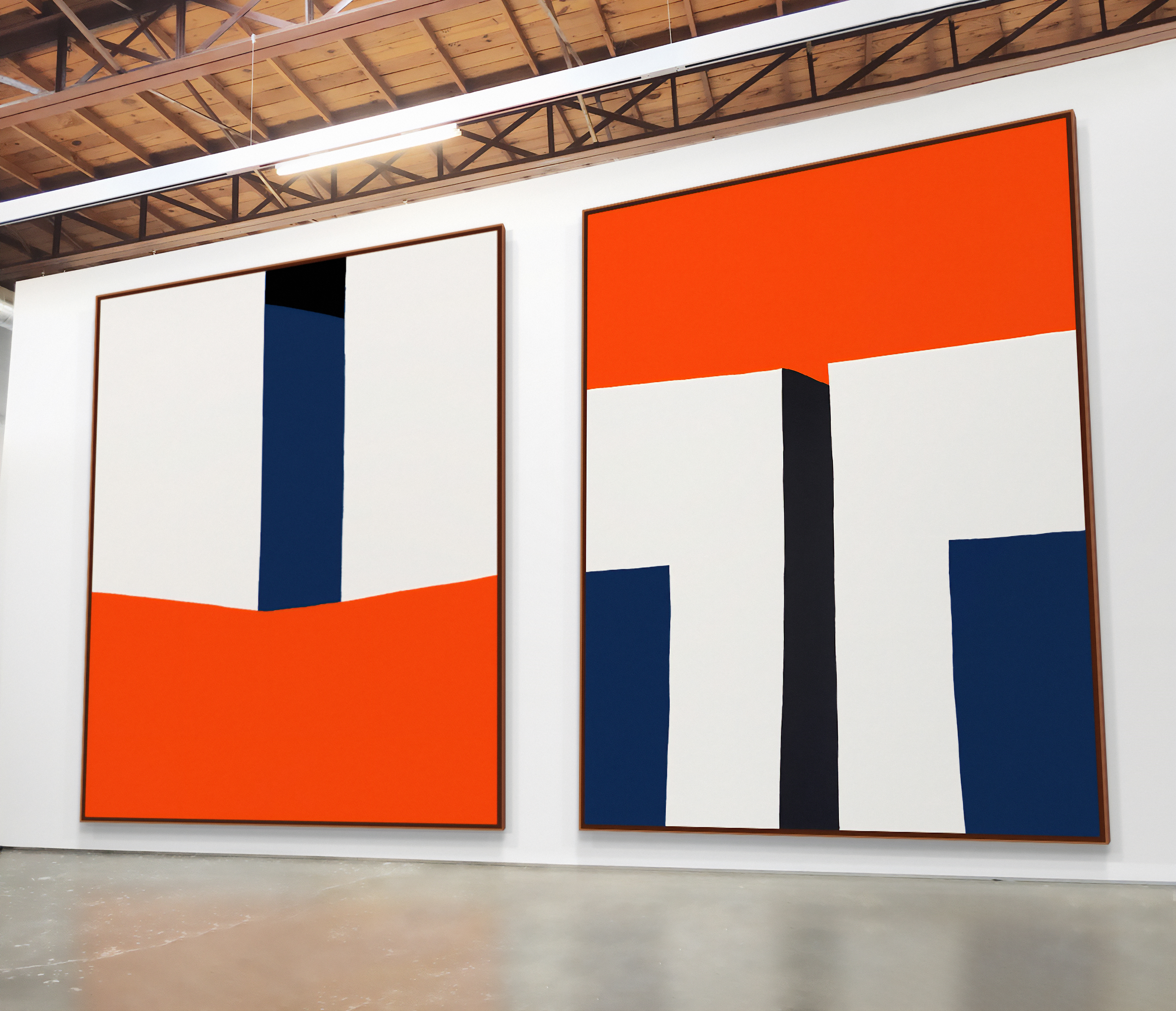 Large Door and Hopper