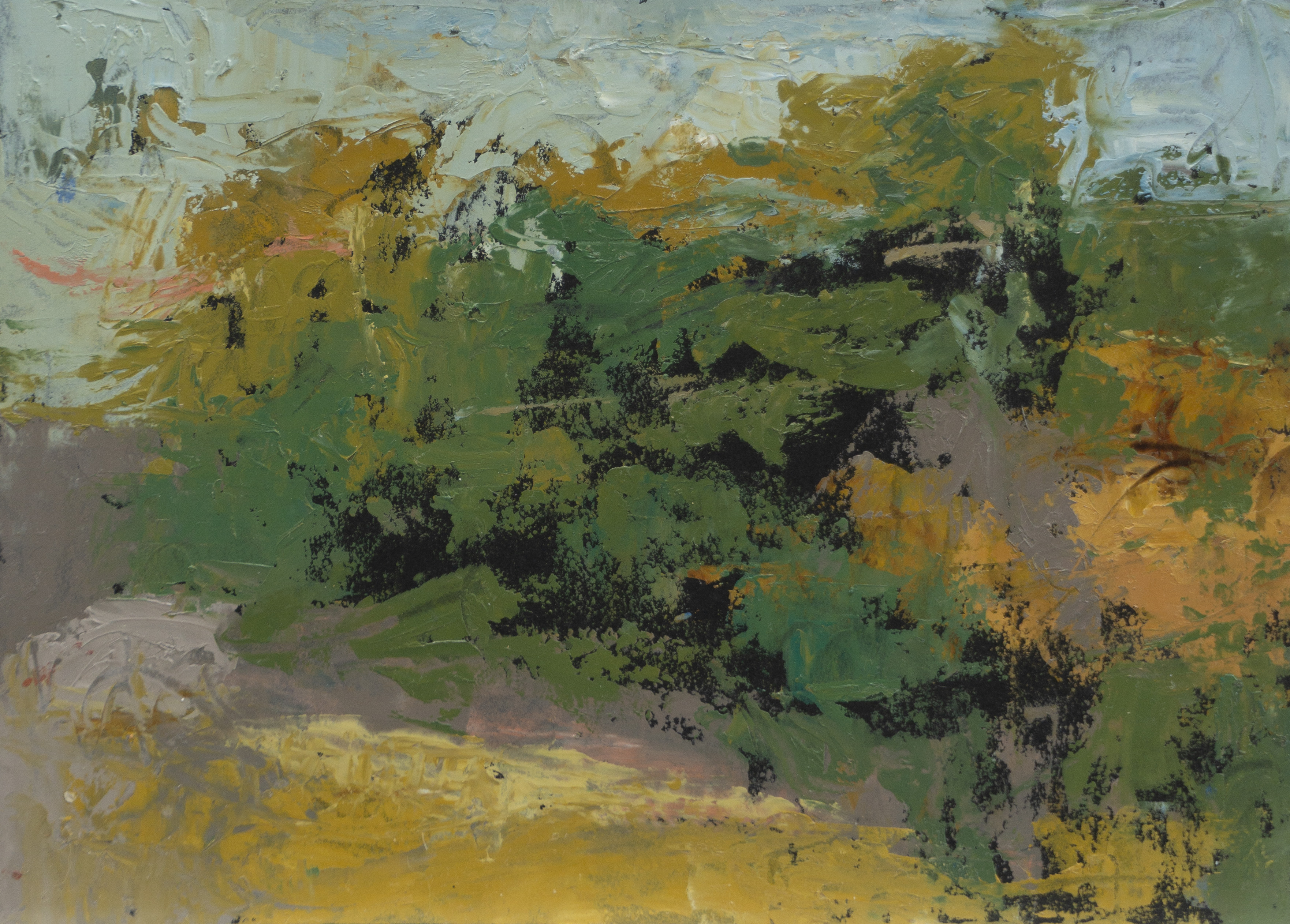 15x21 C.M. Oil on paper