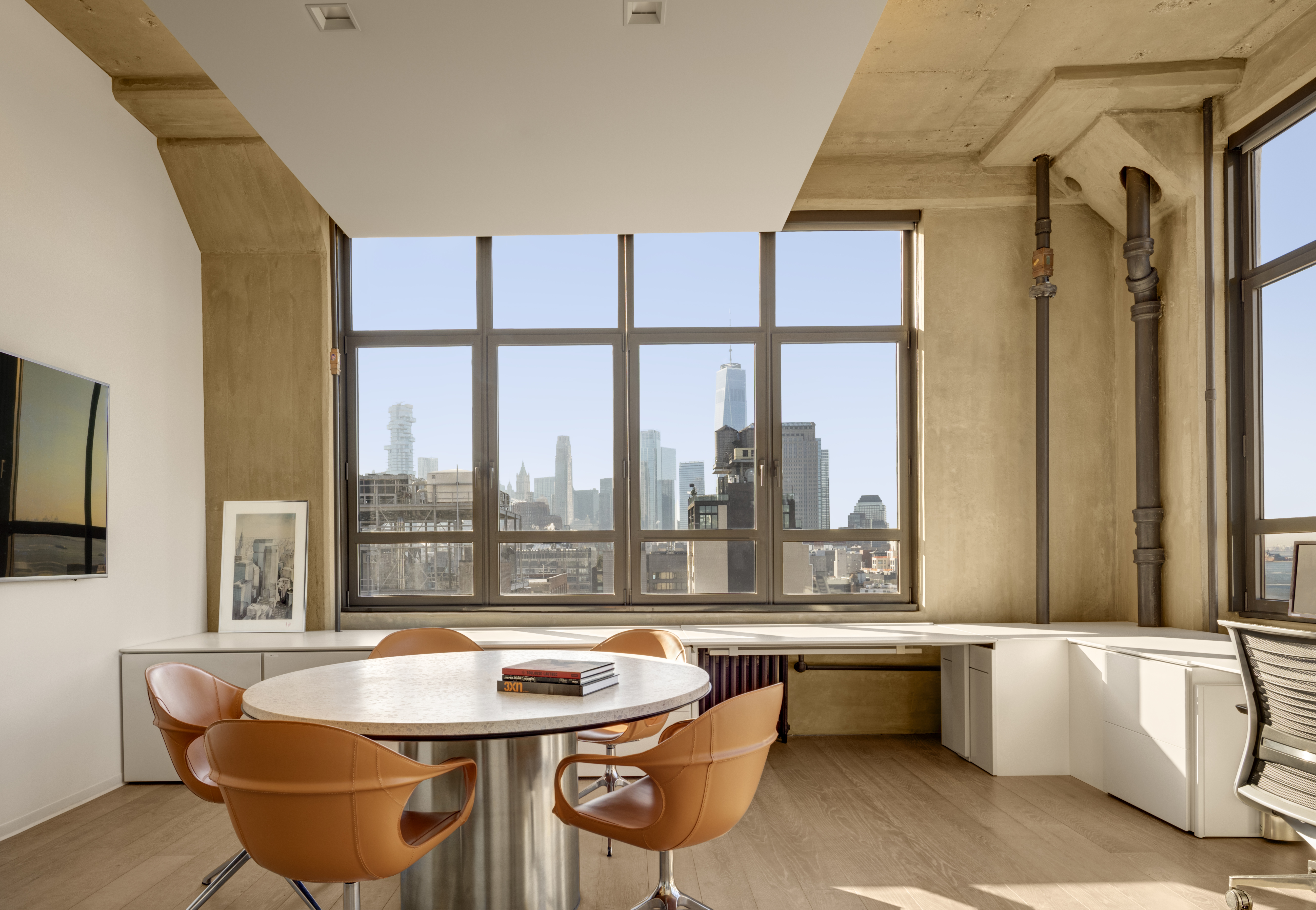 One World Trade Center, as seen through a private office