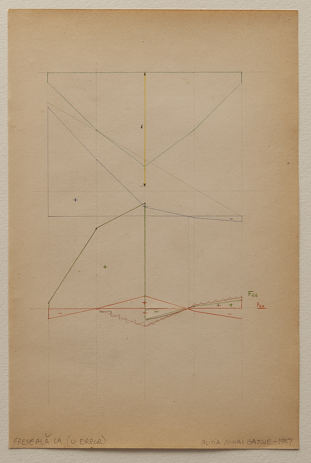 Collage, and graphite on paper. 12” x 9”