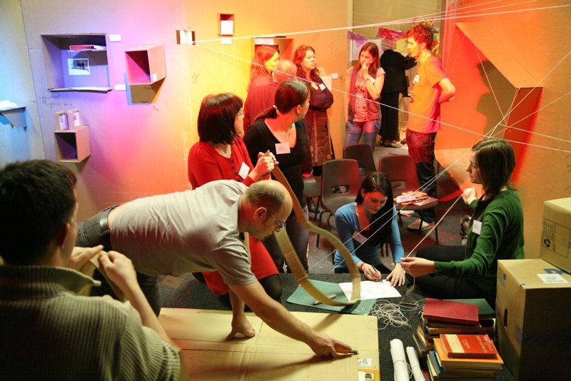 Build a School in Day, for Creative Partnerships Sheffield, With Gillian Roberstson.