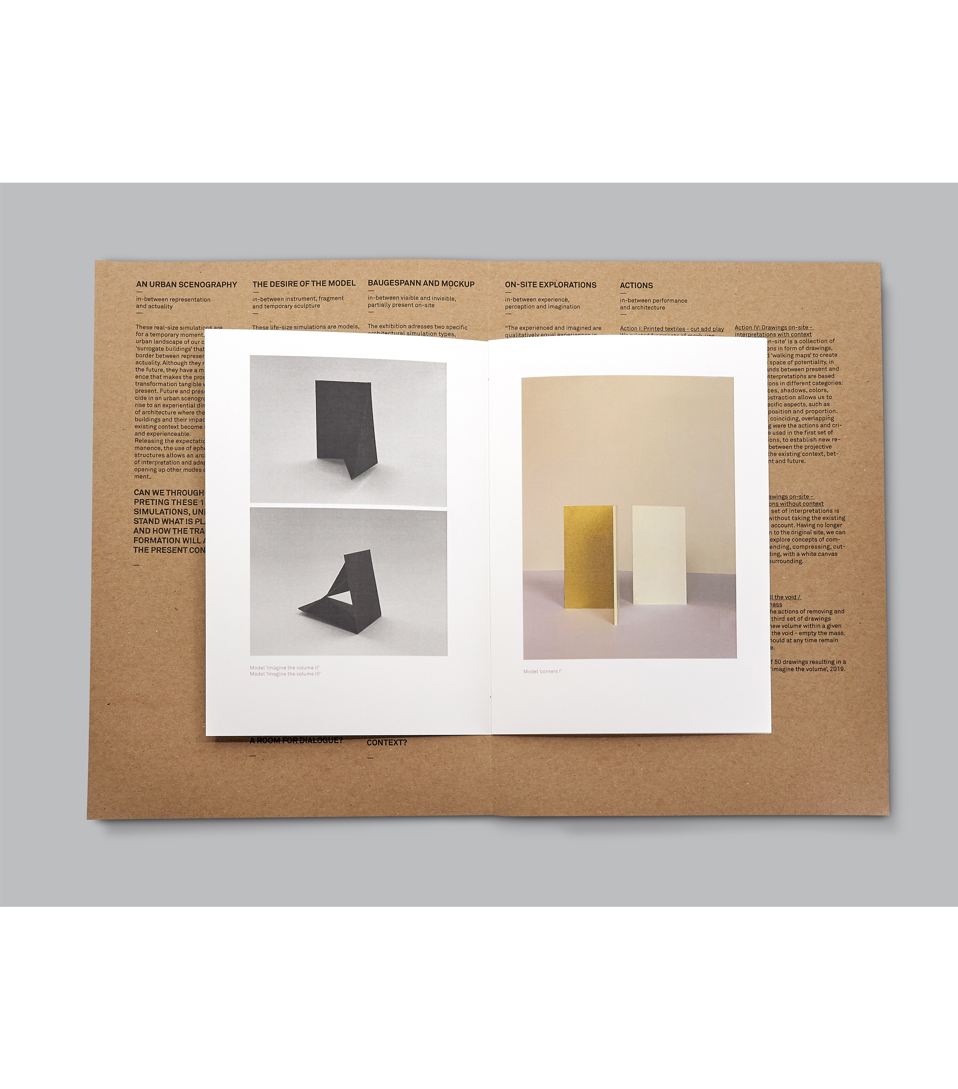 Space in-between | Exhibition documentation (London Festival of Architecture, 2020)