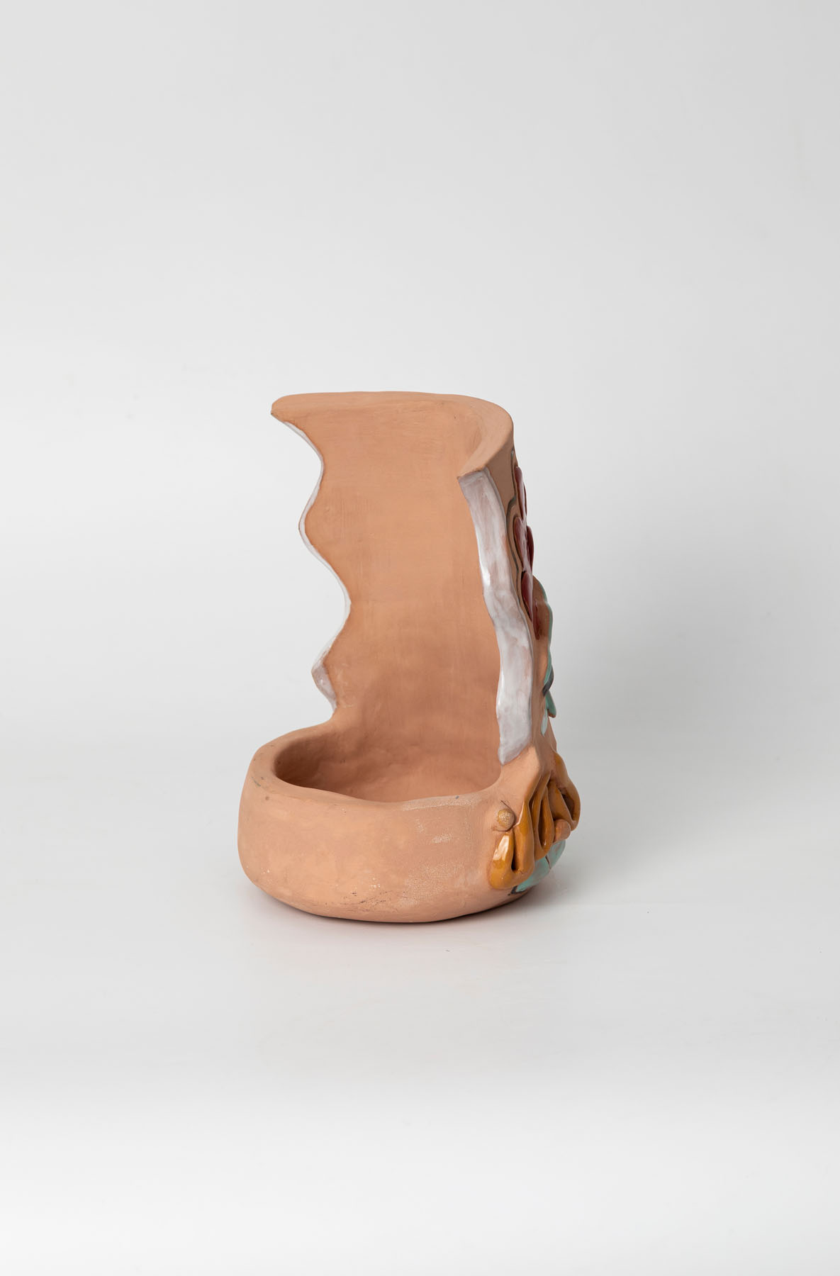 Face IV Ceramic and Enamel 22 x 22 x 13 cm