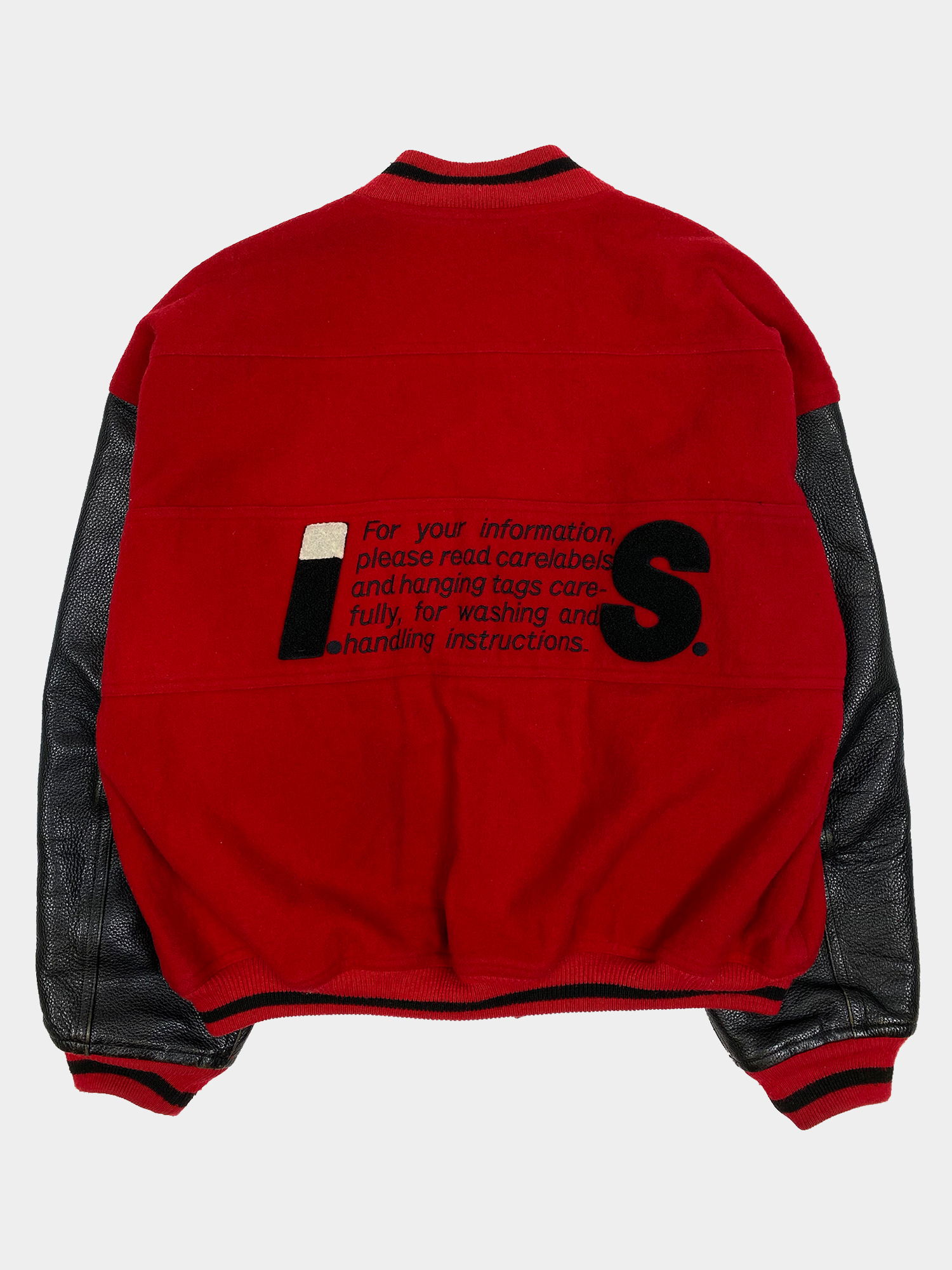 ISSEY MIYAKE 1980s Issey Sport Care Label Bomber - ARCHIVED