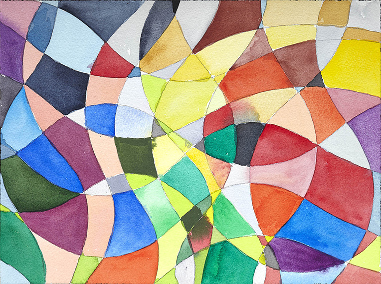 Untitled WBA, 2015. Watercolor on paper 9 x 12.2 Inches (23 x 31 cm)