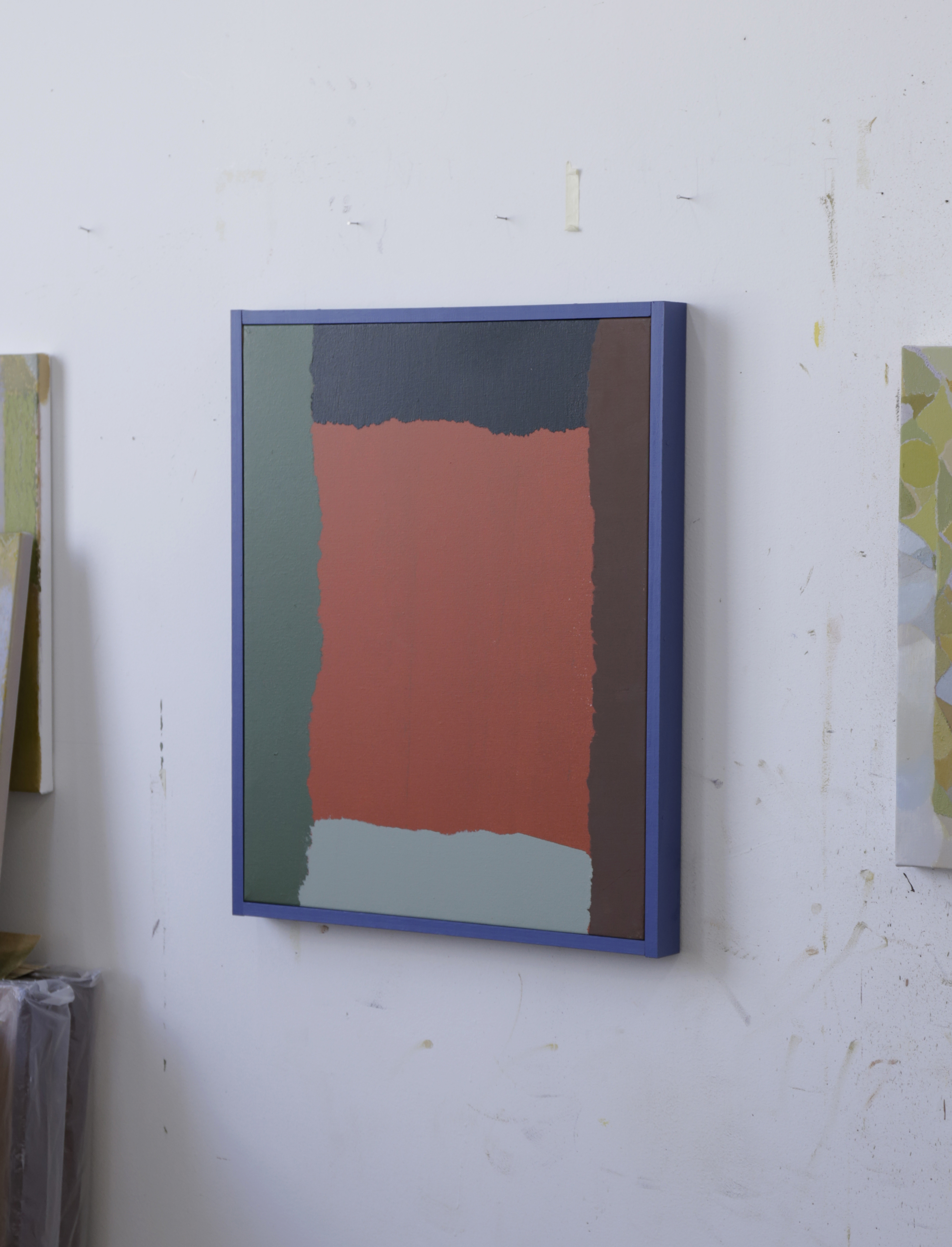 S07 (NM 1), 21 x 17," painted artist frame, $135/wk