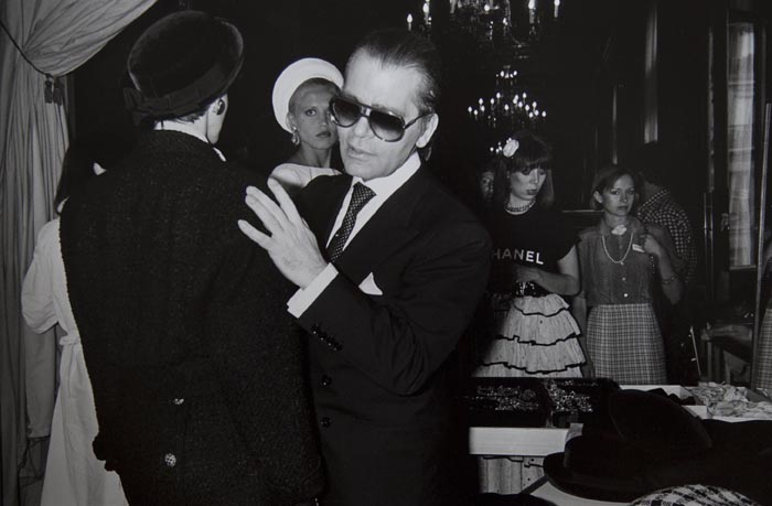 Karl Lagerfeld, Paris, 1983 