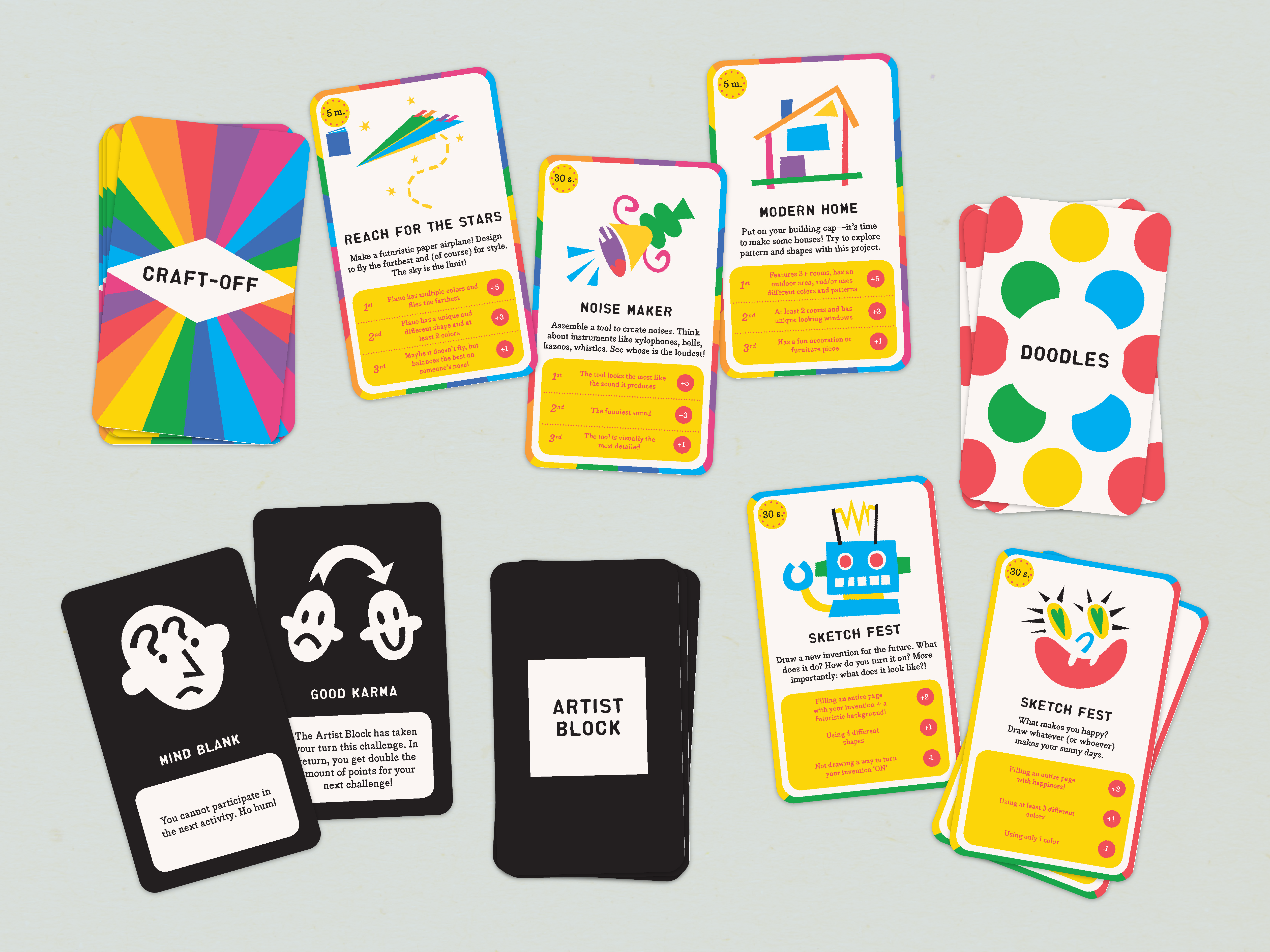 Craft-Off Card Designs