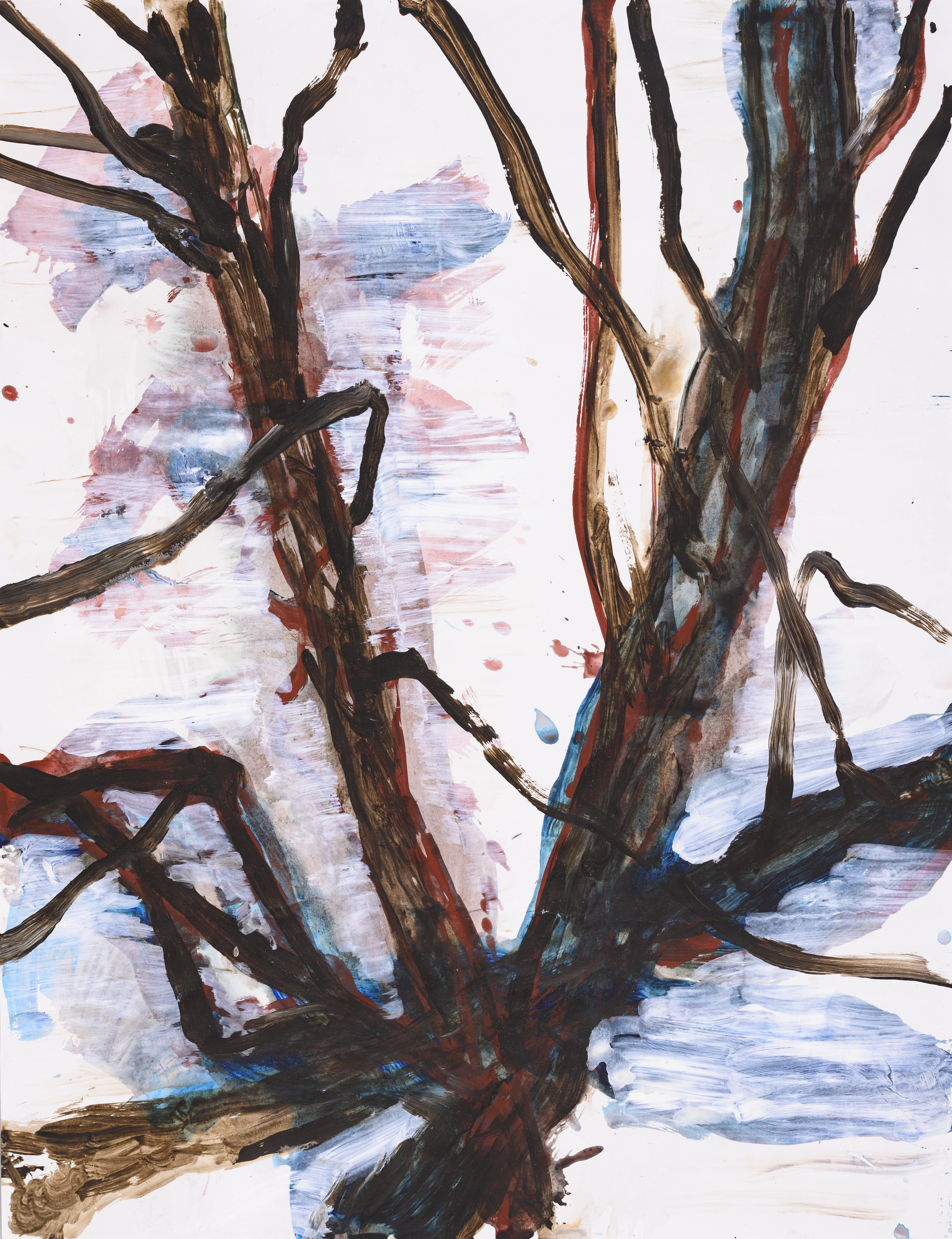 Study of nature 2016Acrylic on paper 65×50cm