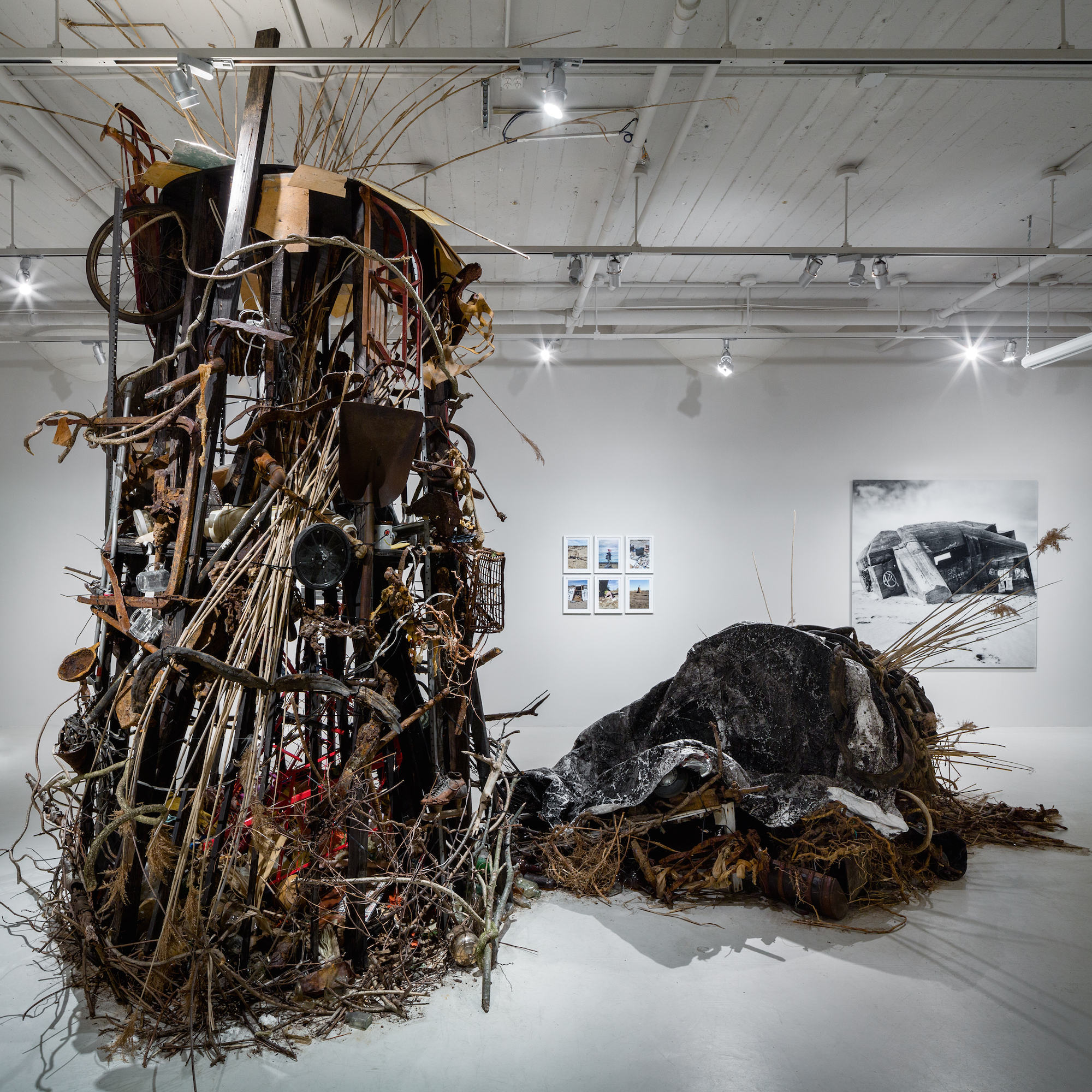 Installation shot, From the Ruins... curated by Jane Ursula Harris. (Credit Rafael Gamo.)