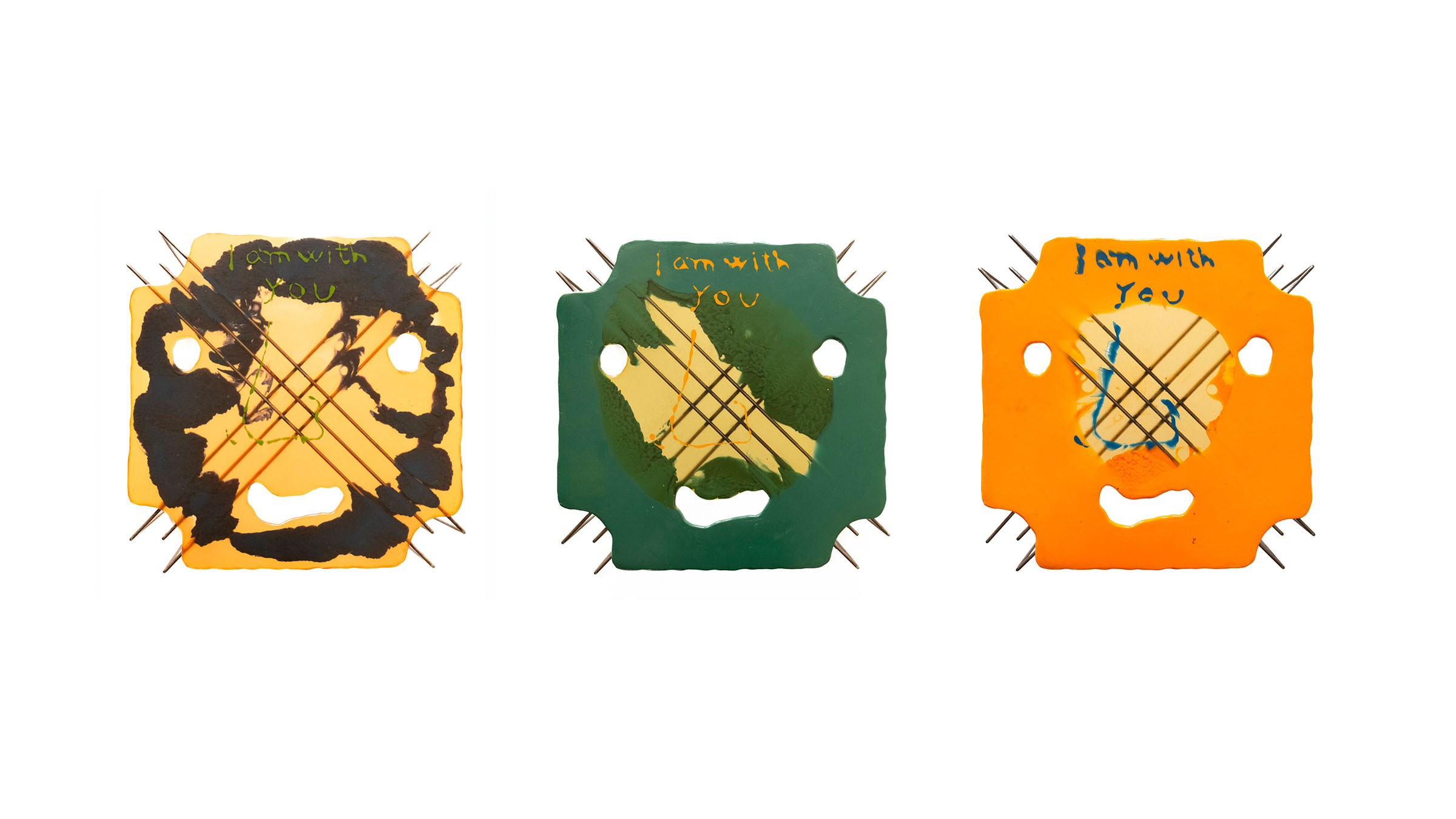 Gaetano Pesce, 1994 tbwa/chiat/day, I Am With You Tables, Trio