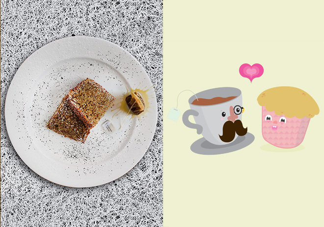 Earl Grey teacake by Mump