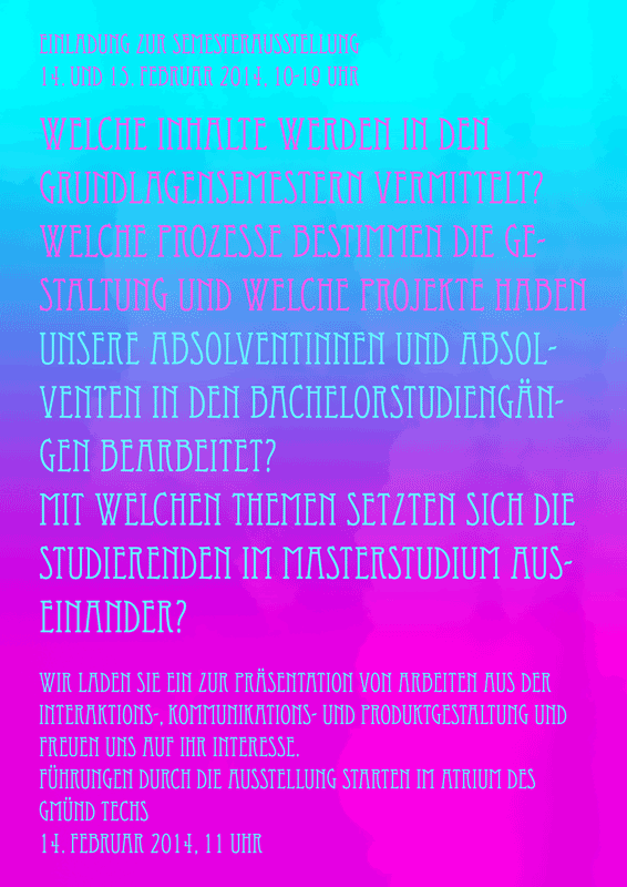 14/03/13 HfG Plakatwettbewerb