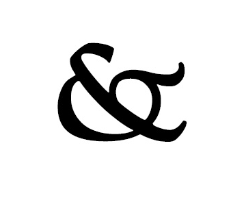 An ampersand (or epershand; “&”) is a logogram representing the ...