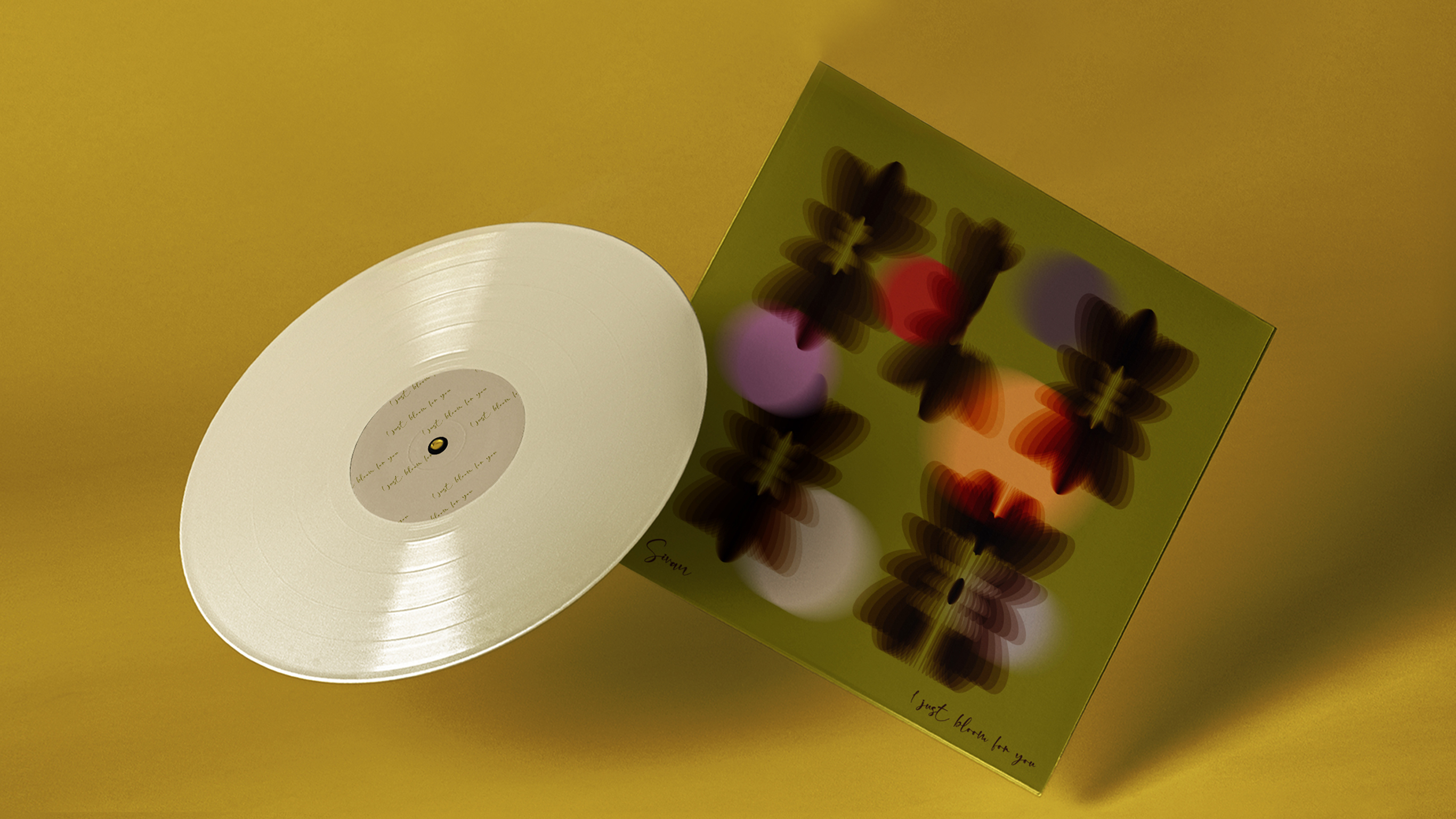 Bloom Vinyl Cover Design