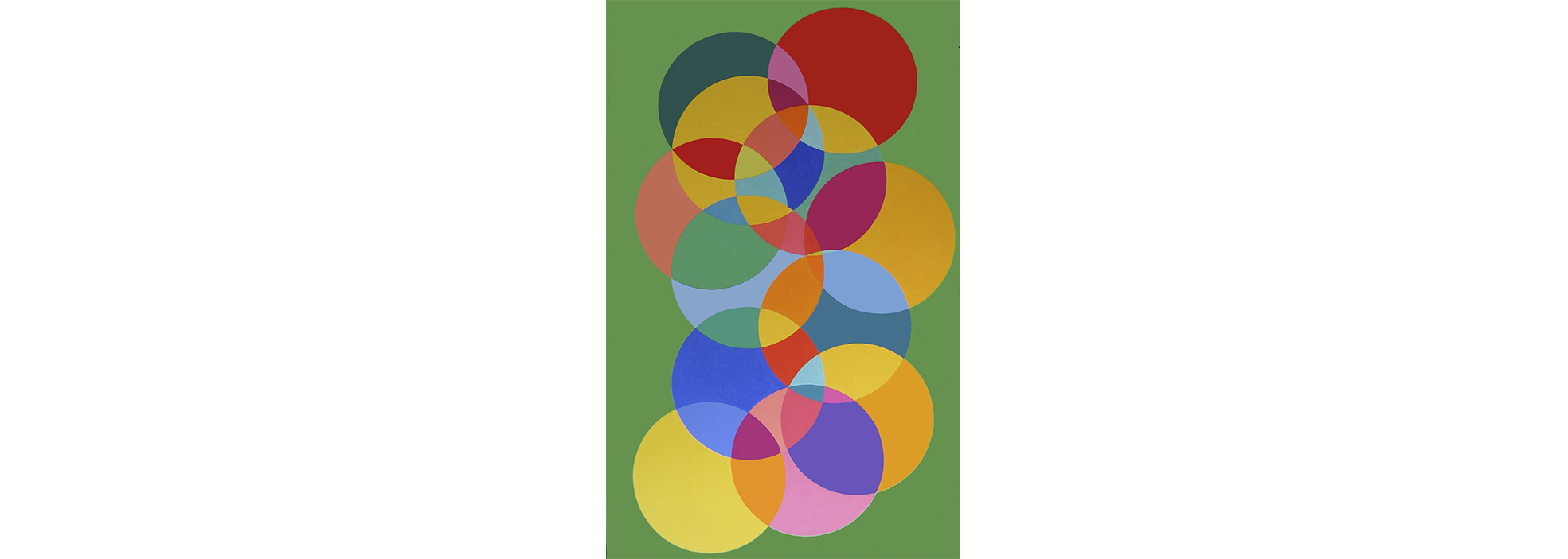 Untitled, 2004. Acrylic on canvas, 250 x 155 cm.