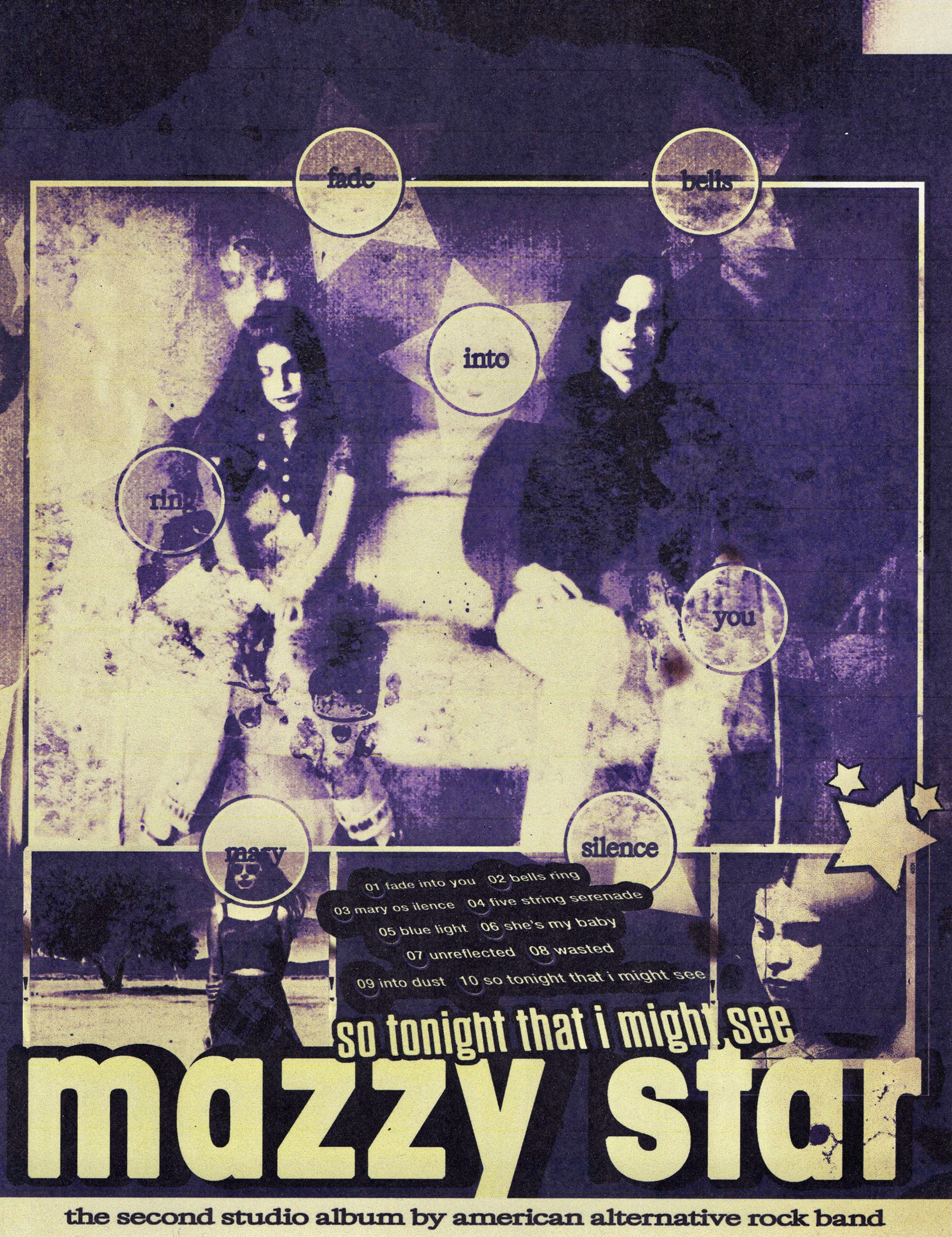 mazzy star - so tonight that i might see (poster concept)