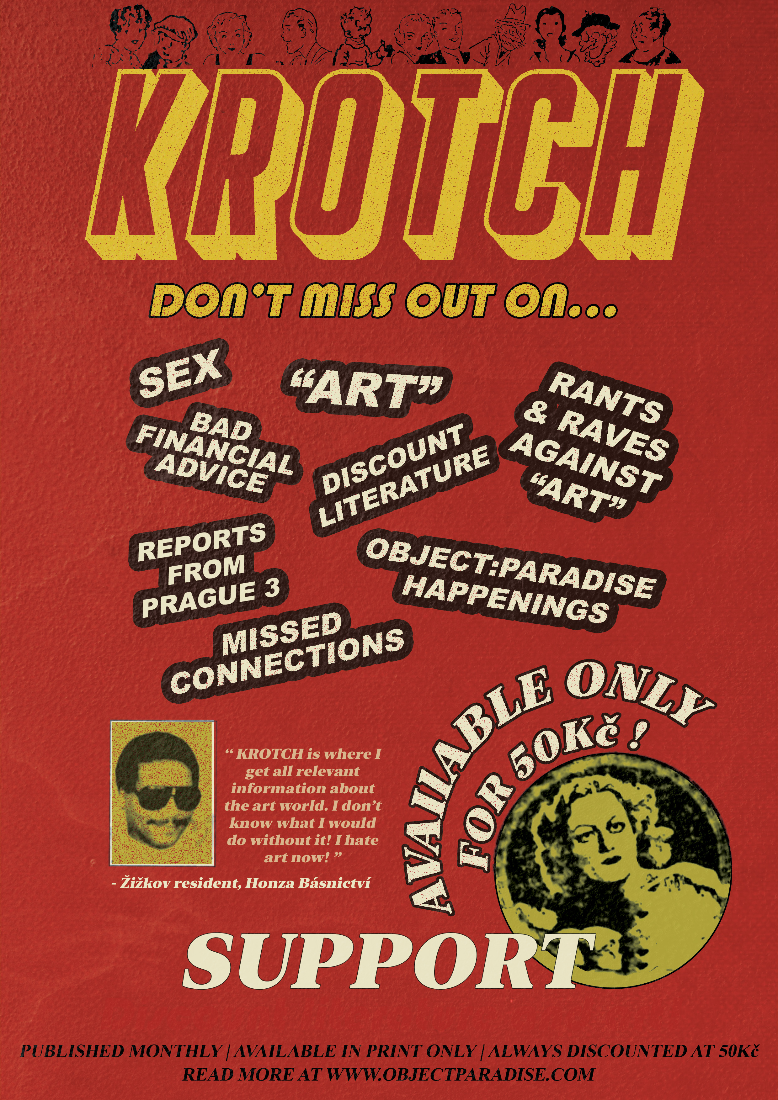KROTCH Magazine Poster
