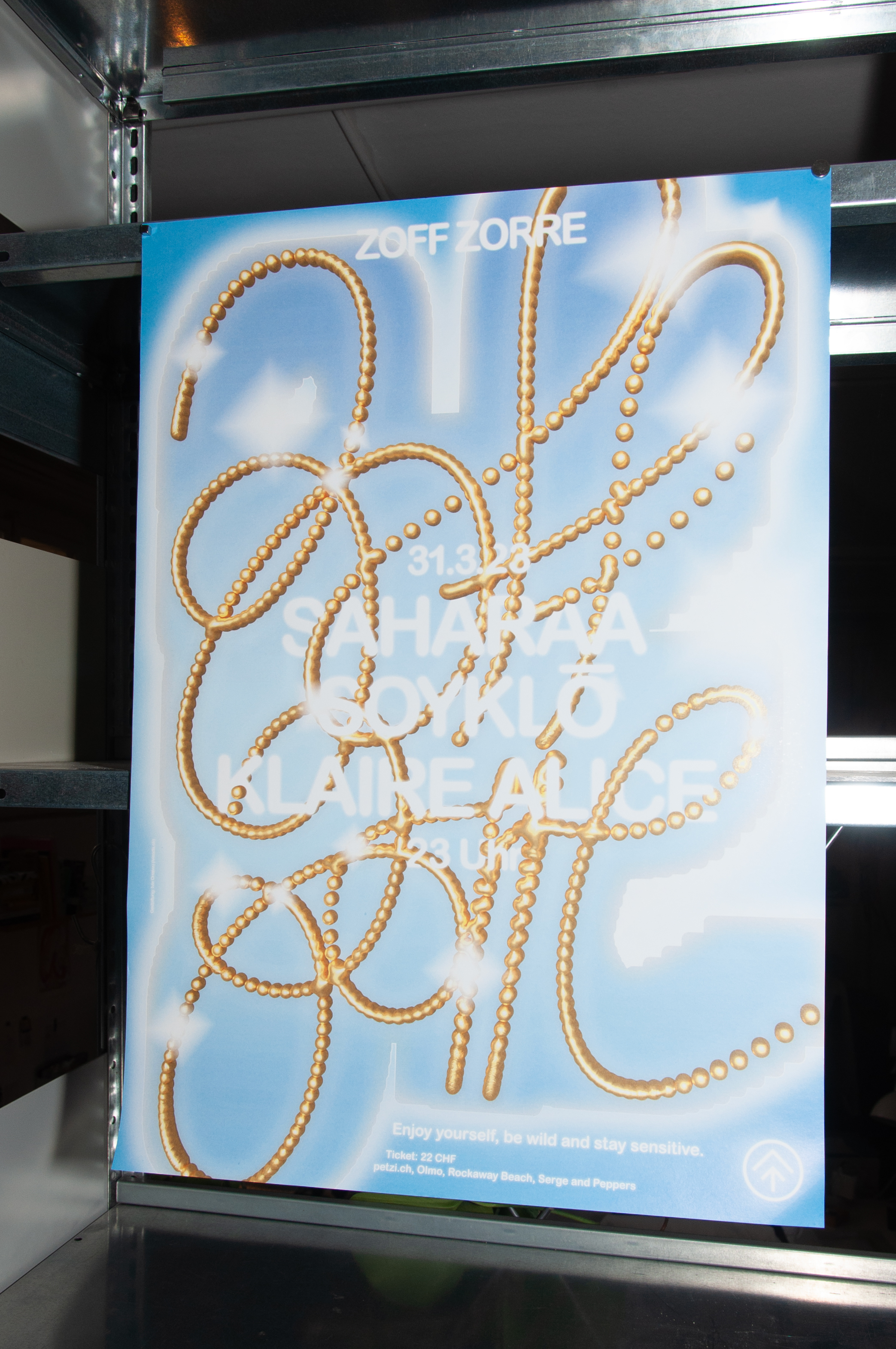 Zoff Zorre März, Forcefield Records + Dachstock Bern, A2, 2022