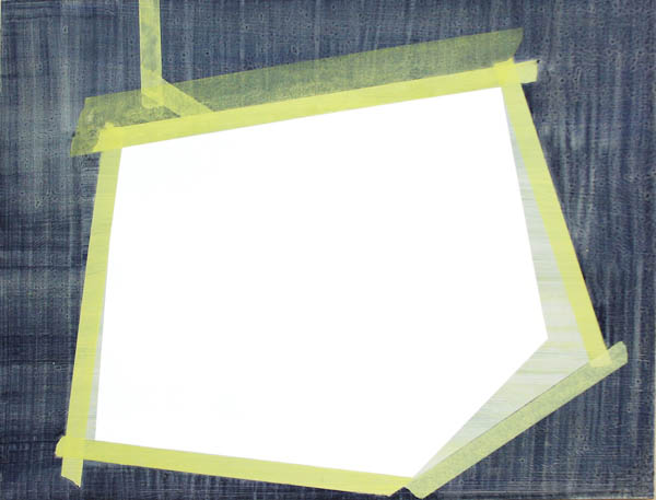 Untitled, acrylic on board 18"x24", 46x61cm 