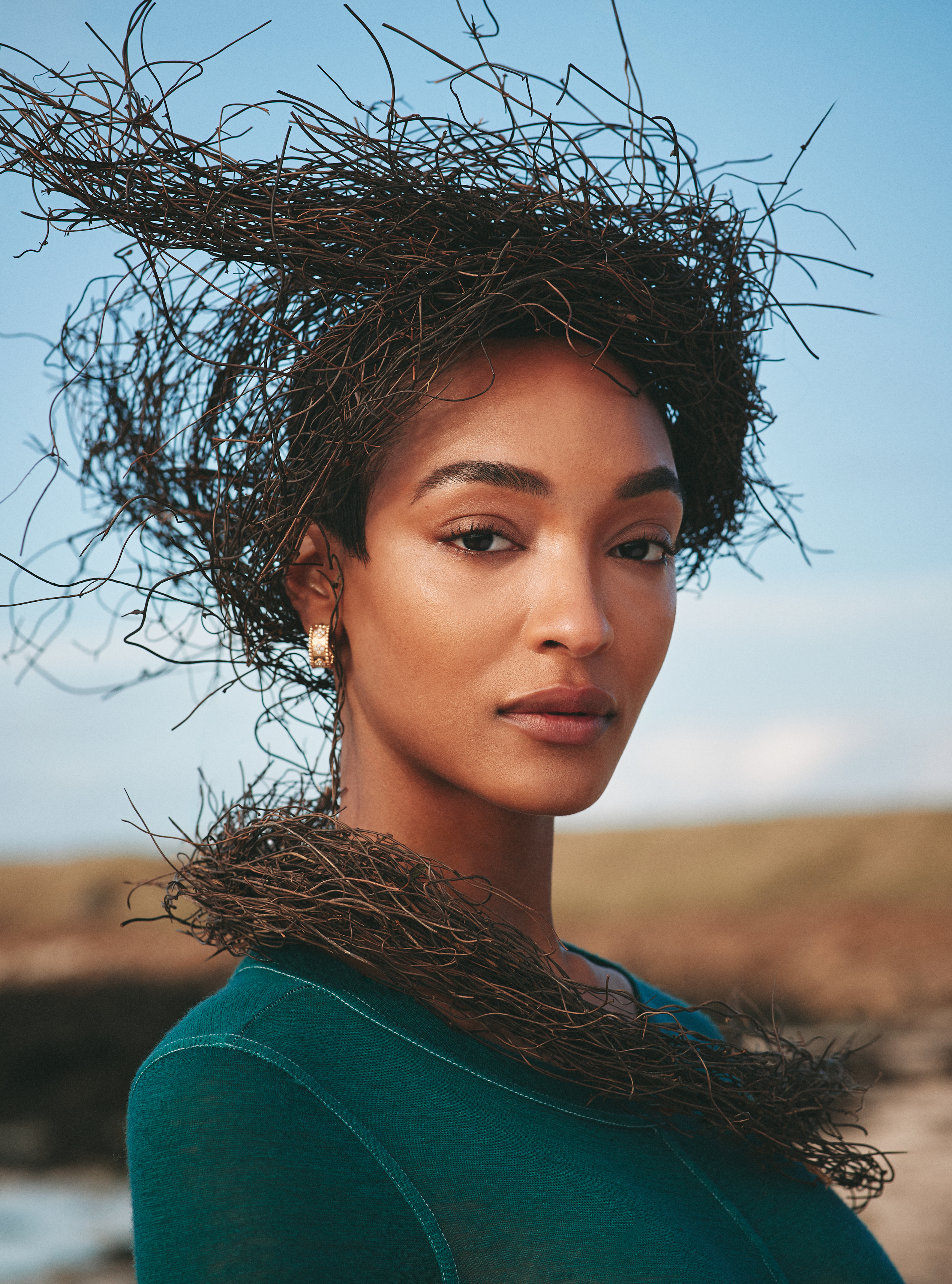 Jourdan Dunn by Richard Fhibbs for Haper's Bazaar