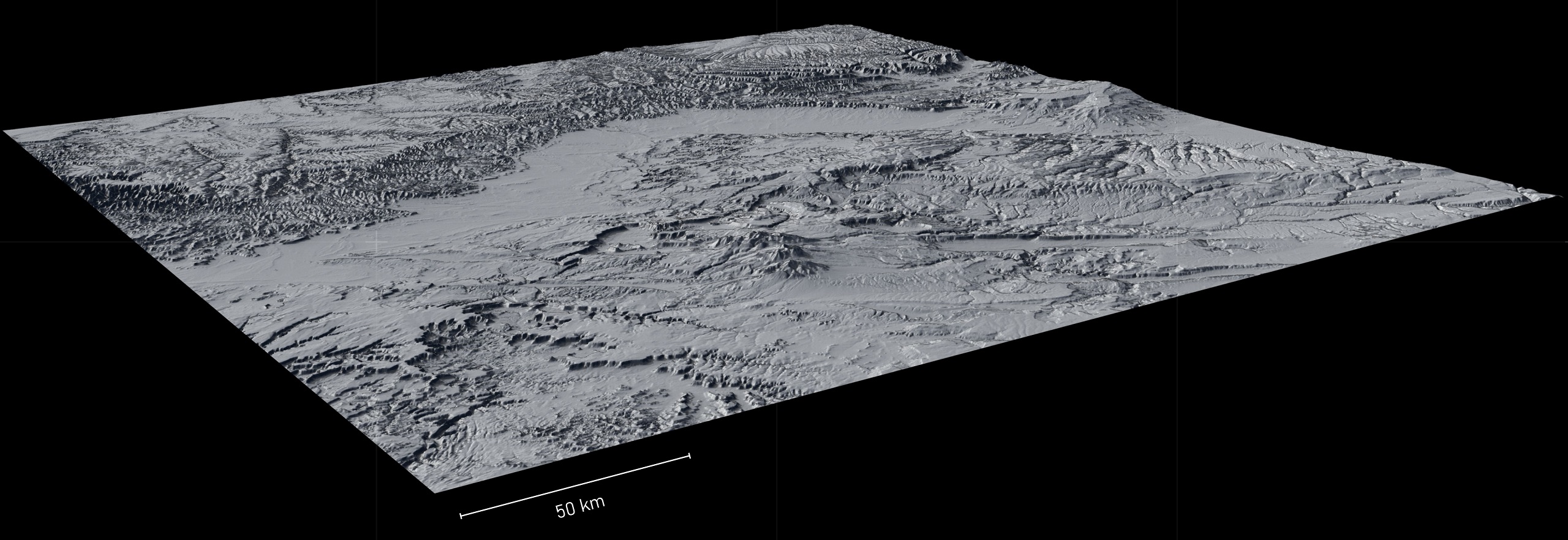 Grand Valley, Terrain Overview