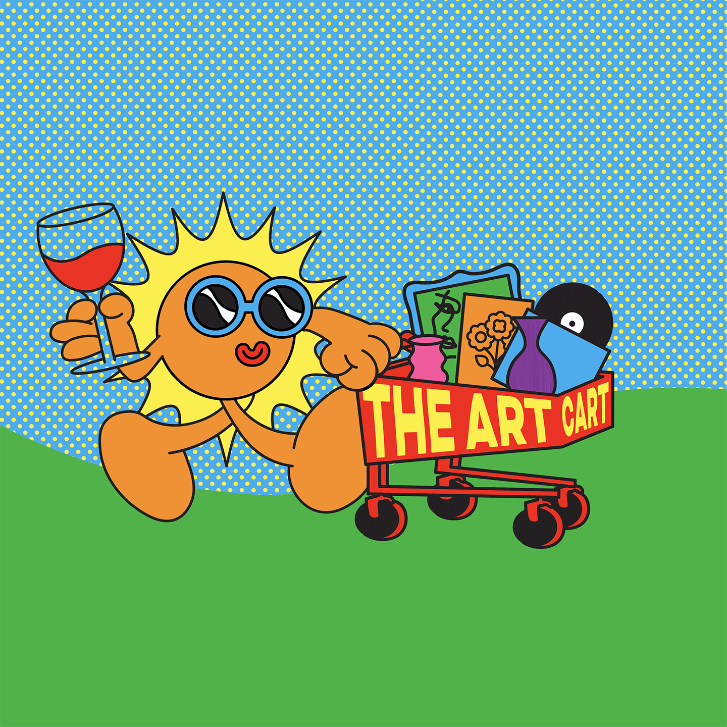 THE ART CART INVITE