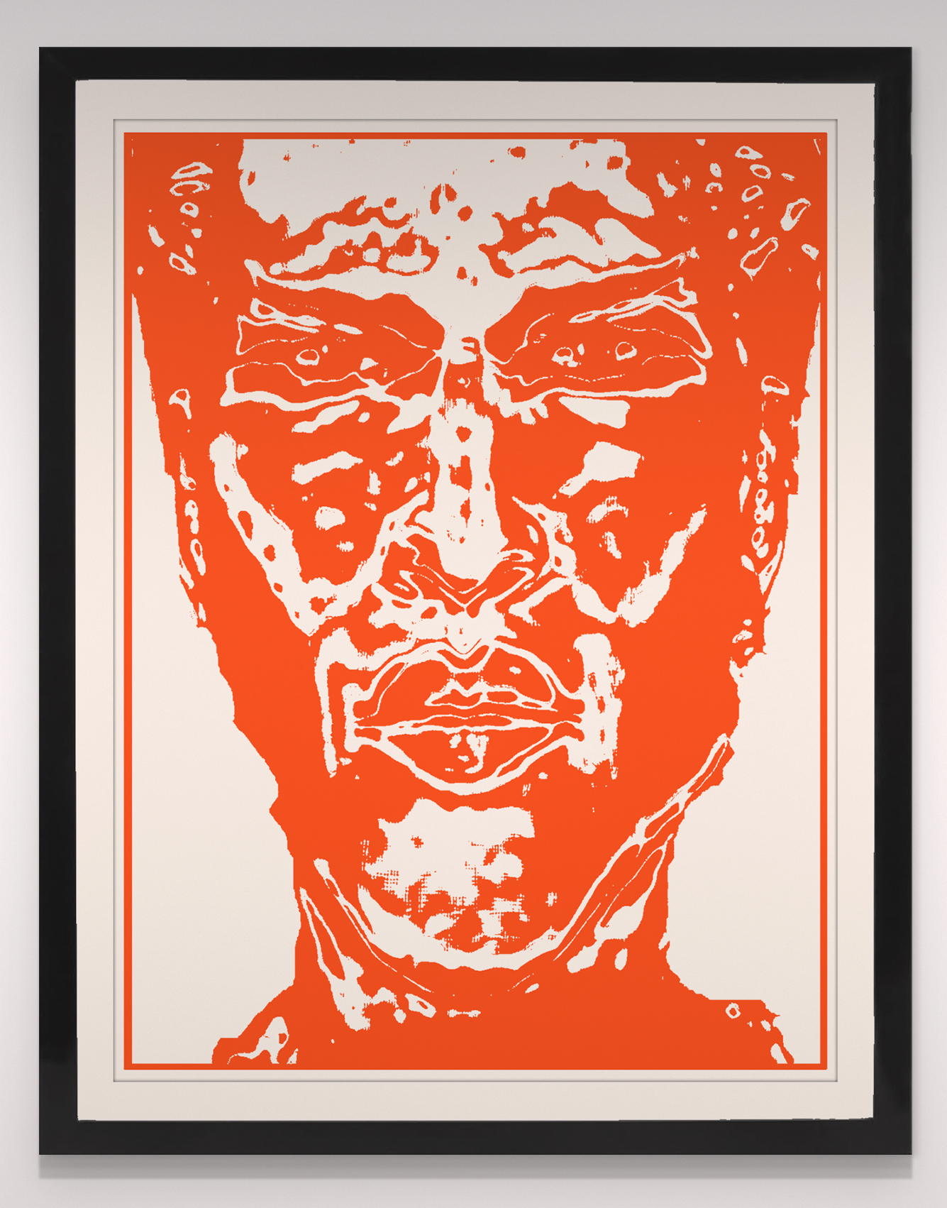 Martyr No. 7, 18" x 24", screen print, 2022
