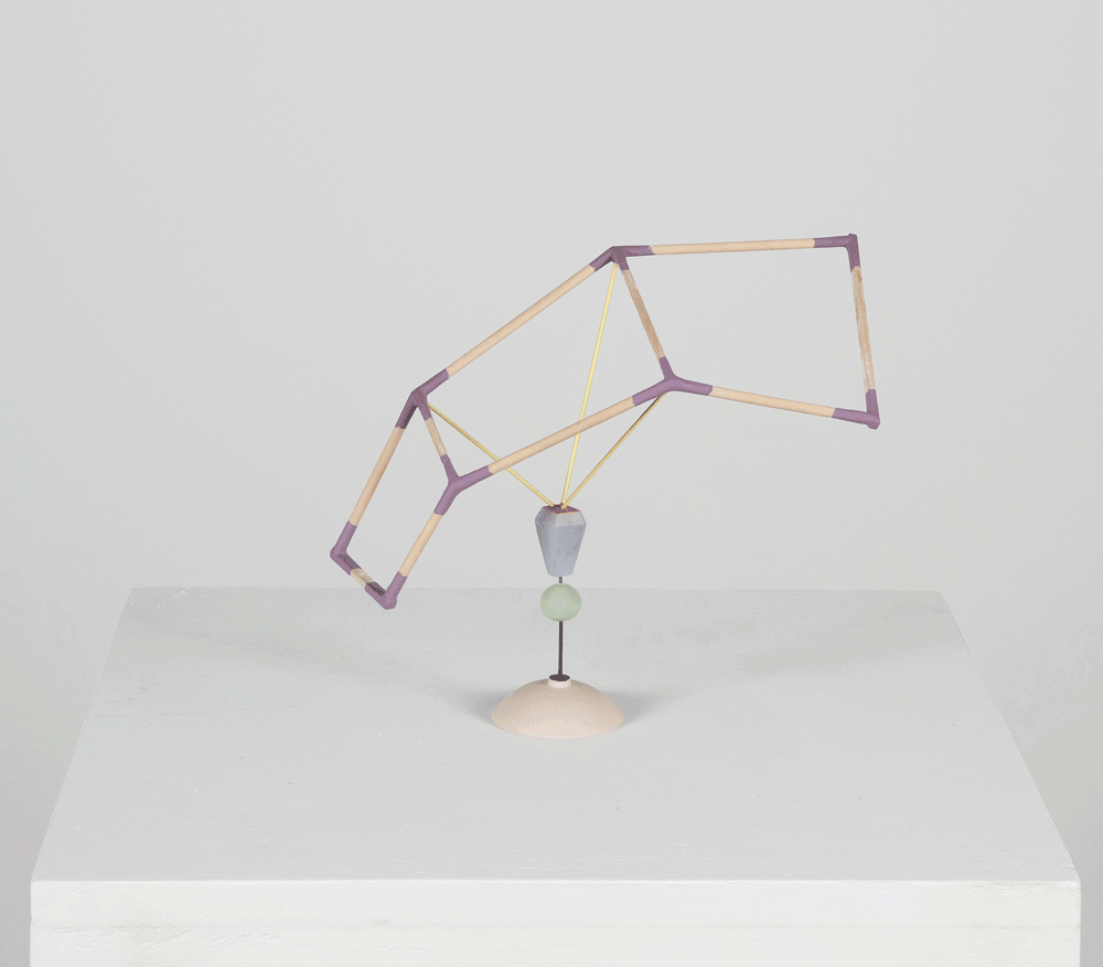 Untitled (Ladder-Bridge), 2023, Mixed Media, 8 x 11 x 4 inches