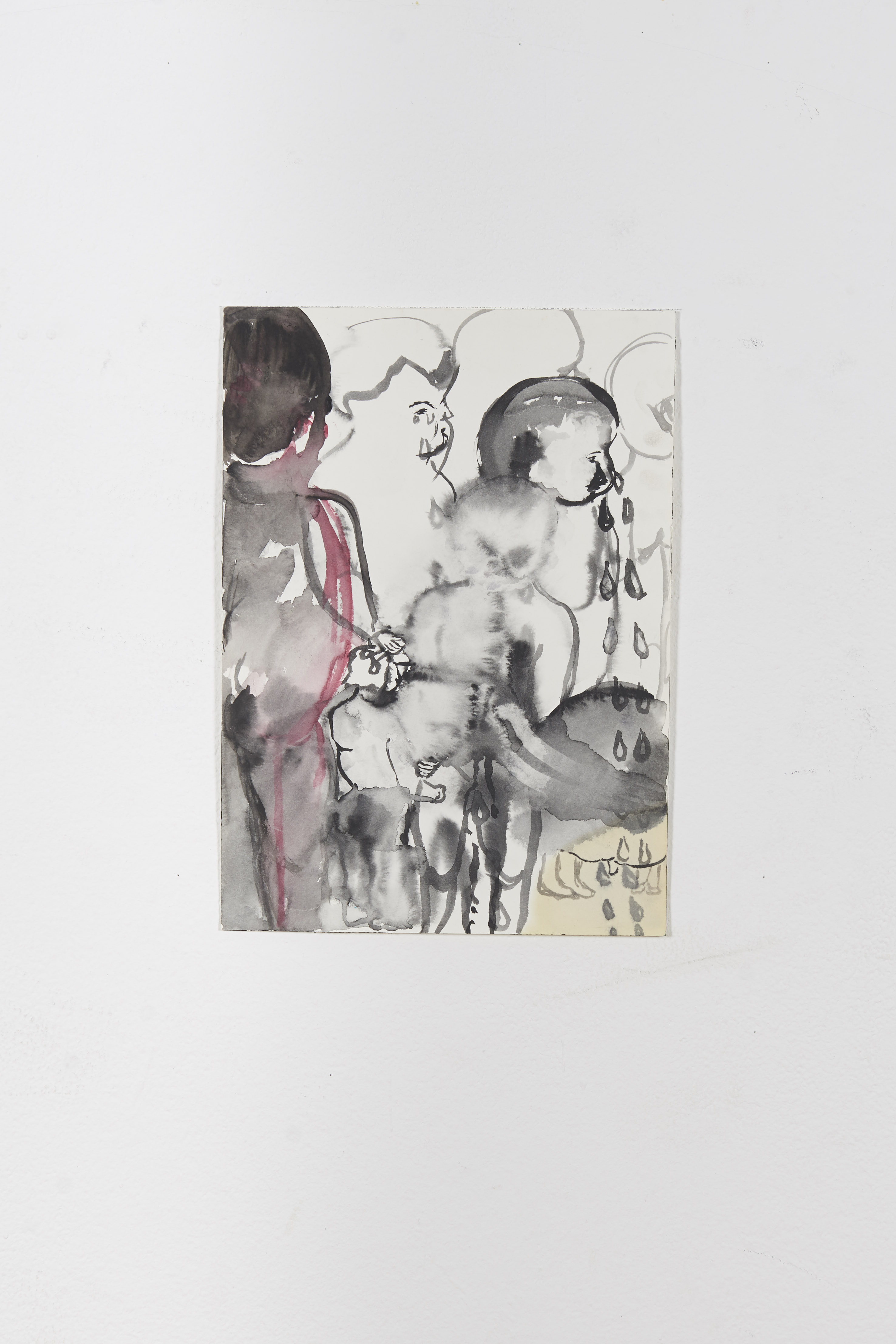 Tears, 26 x 36 cm, ink on paper, 2017