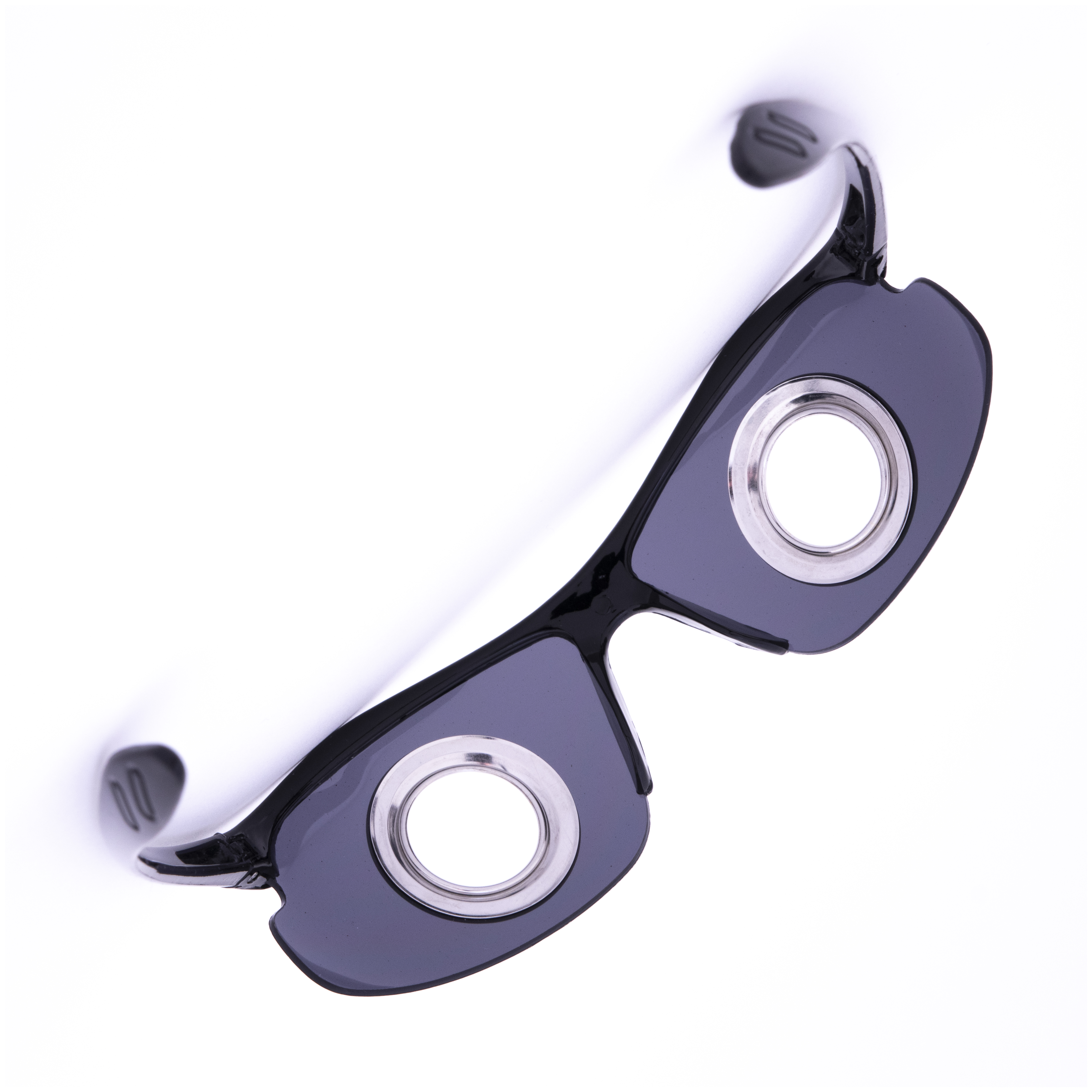 2040 Specs 06 (Black)Sunglasses with grommets,hand engraved frame interiorEdition of 11 (unique)