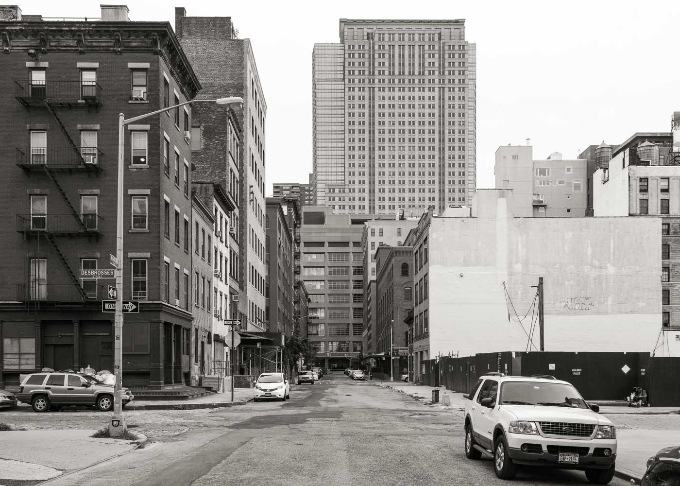 (New) Washington Street at Debrosses Street Tribeca New York 2015