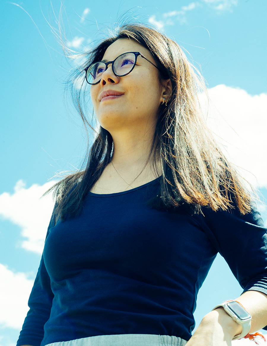 1/6  Dechen Lhundup  HR Managerin bei Tenz Momo  für Tenz Momo