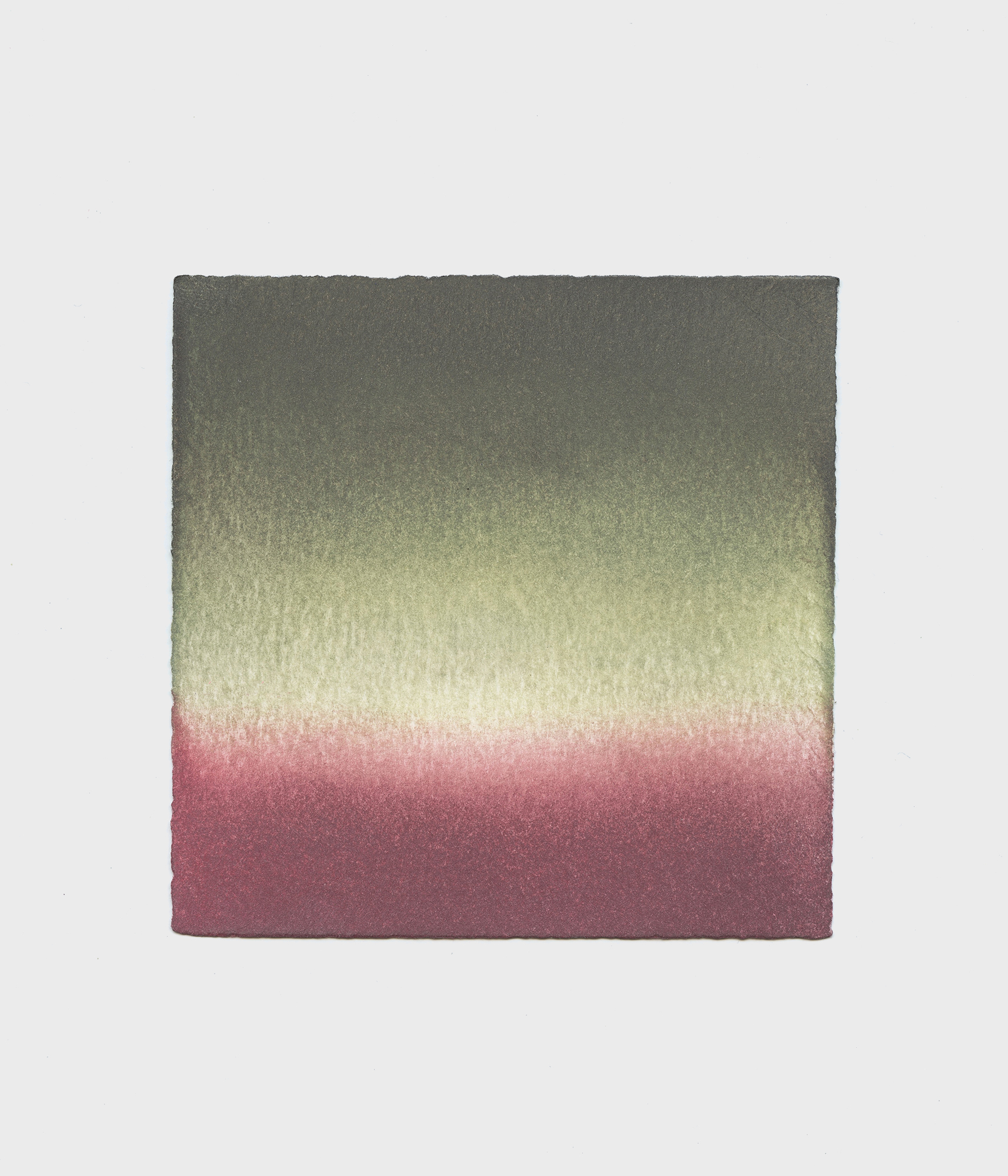 '001', oil on paper, 4 x 4 in