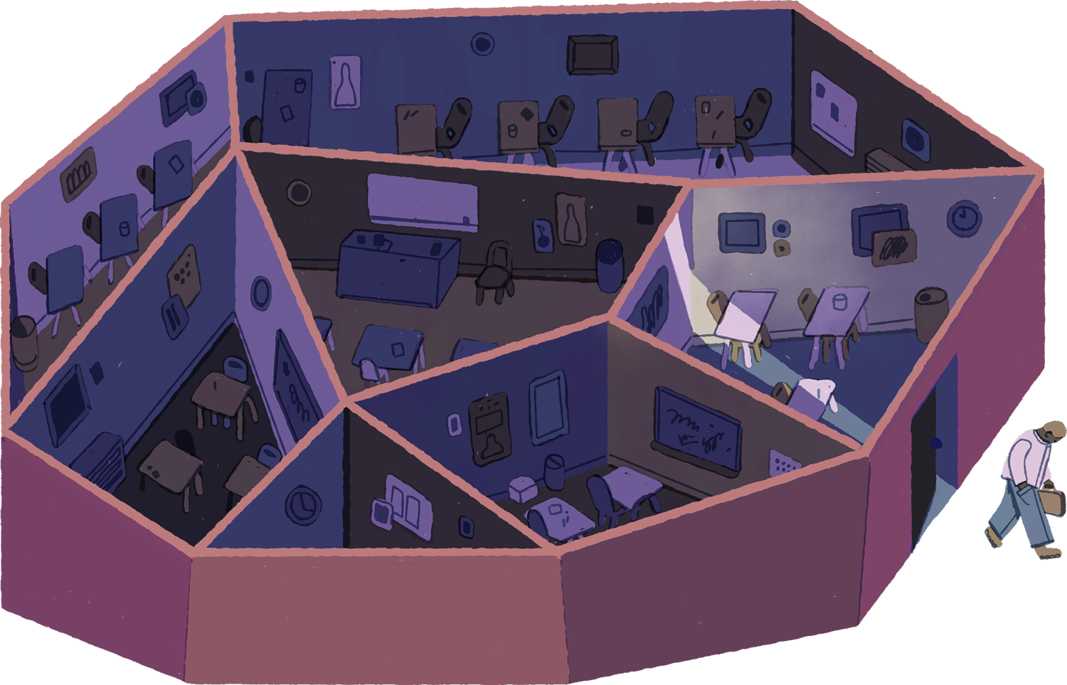 "Parents are scrambling after schools suddenly cancel class over staffing and burnout" for NPR