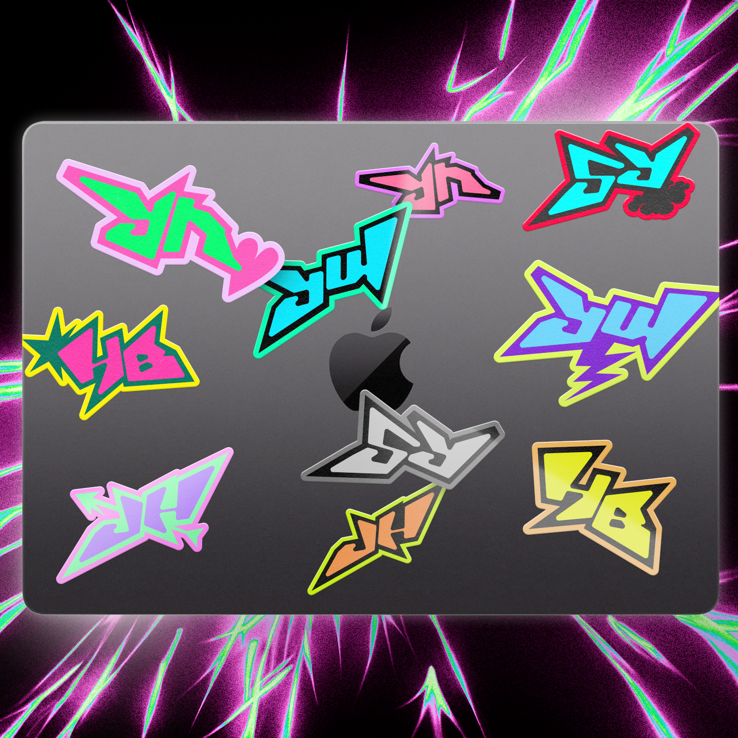 NOWADAYS 'Why Now?' MV, Member Initials Logo Design