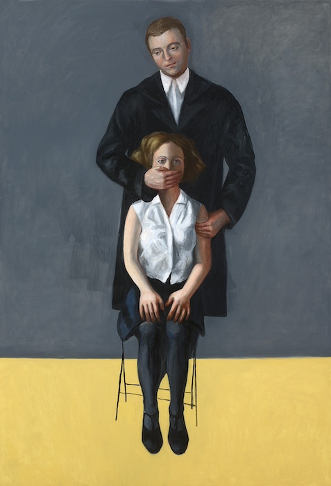  REPORTAGE   2023 olio su tela cm 190x130