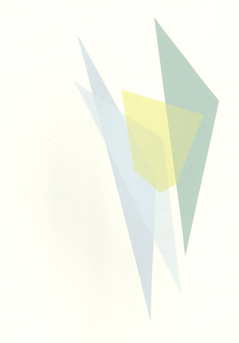 IMPRESSION XVII   ·  screenprint on paper  ·  23 x 16 cm  