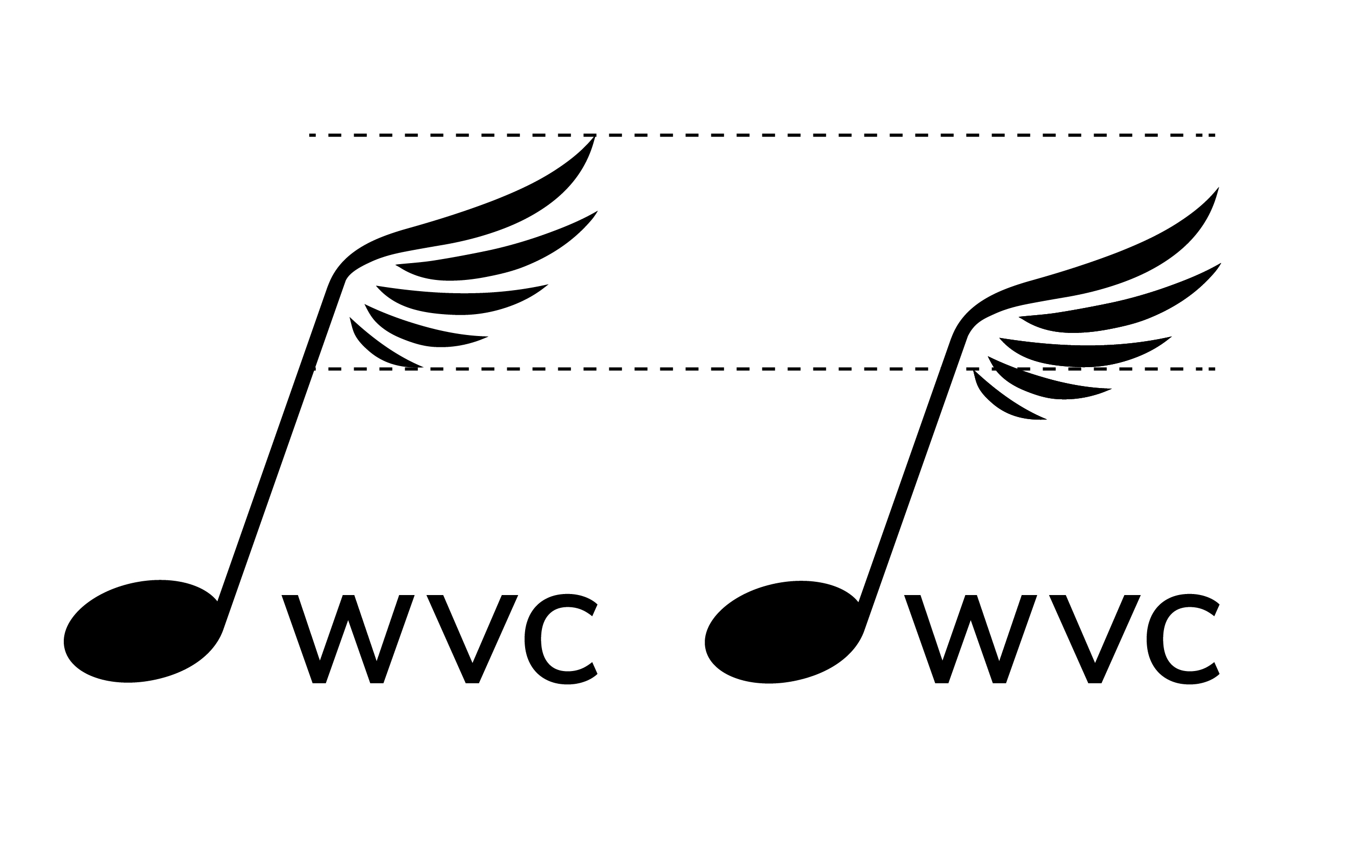 Cutting the height of the logo