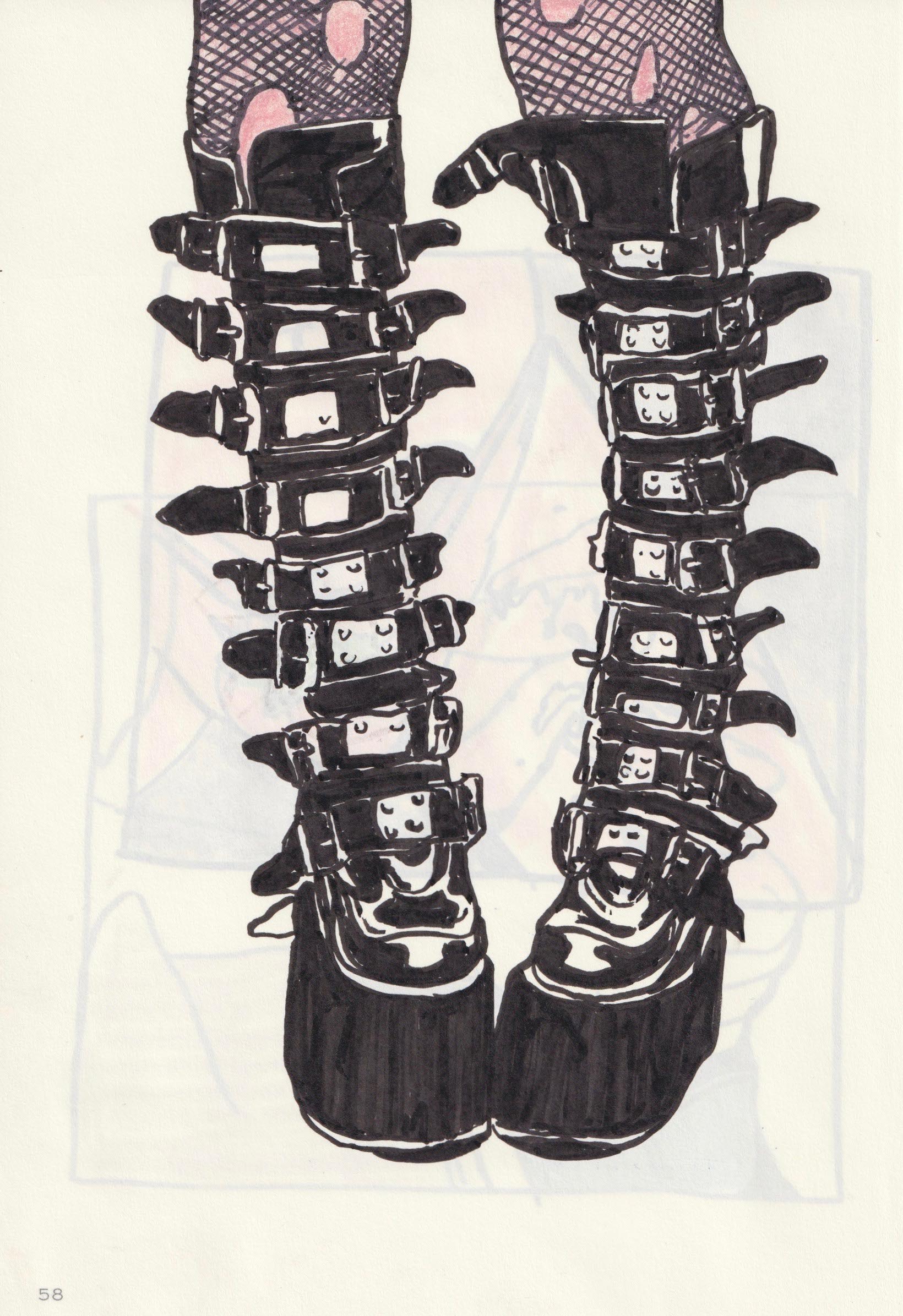 Untitled 58, 14.5x21cm, mixed media