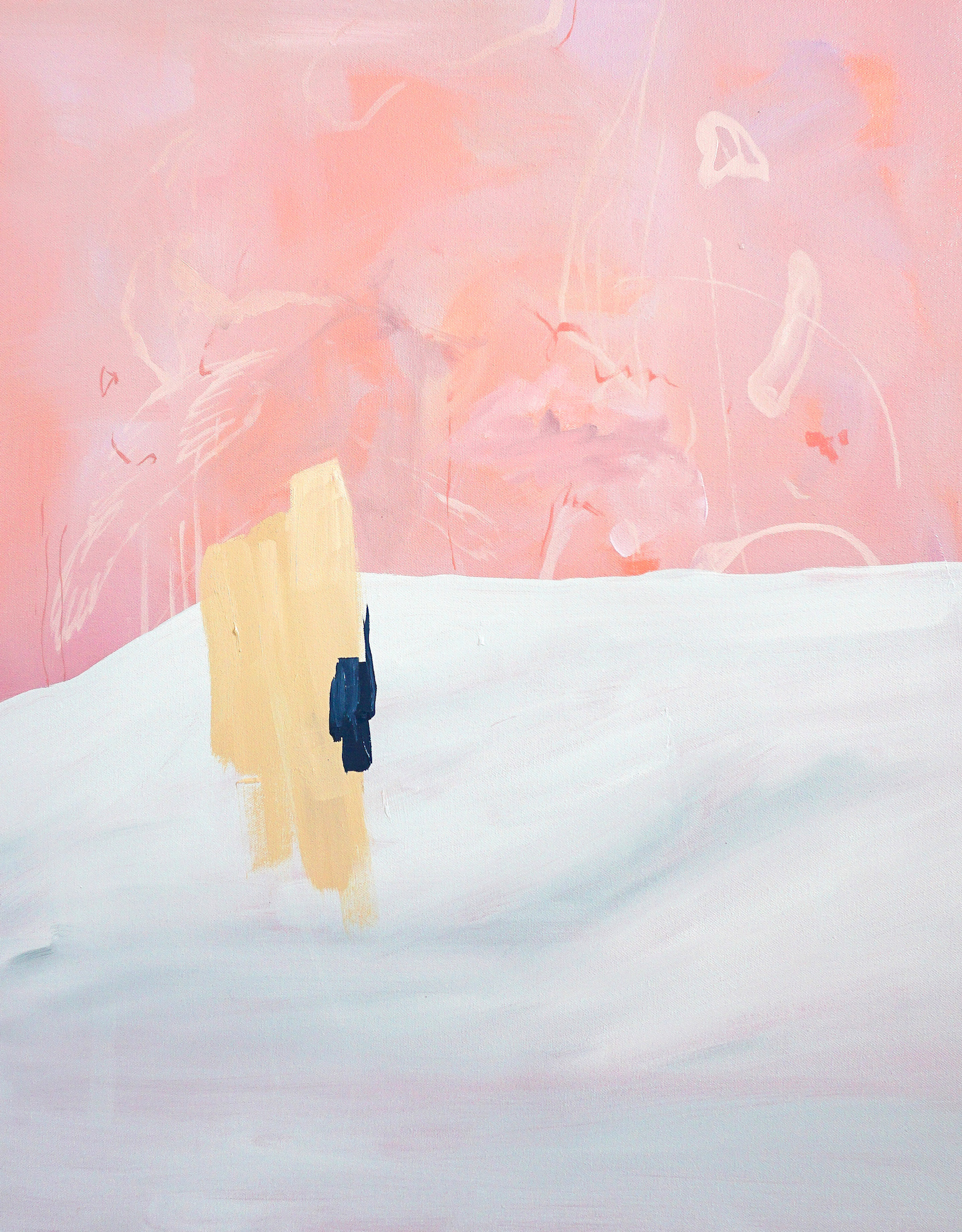 Present Tense, Oil on Canvas, 24 x 30 in.