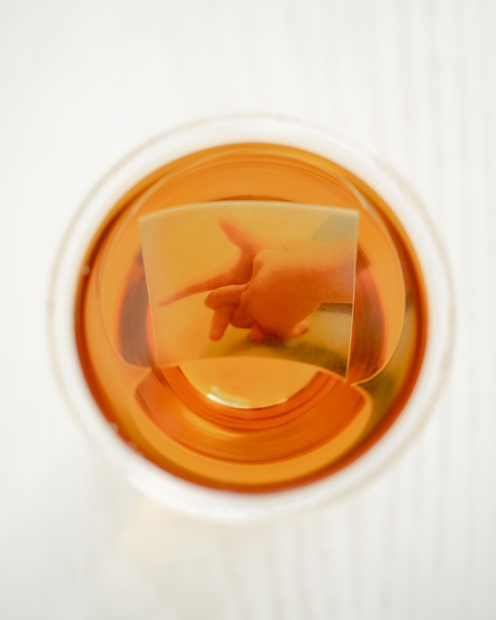 Hunter's little hands