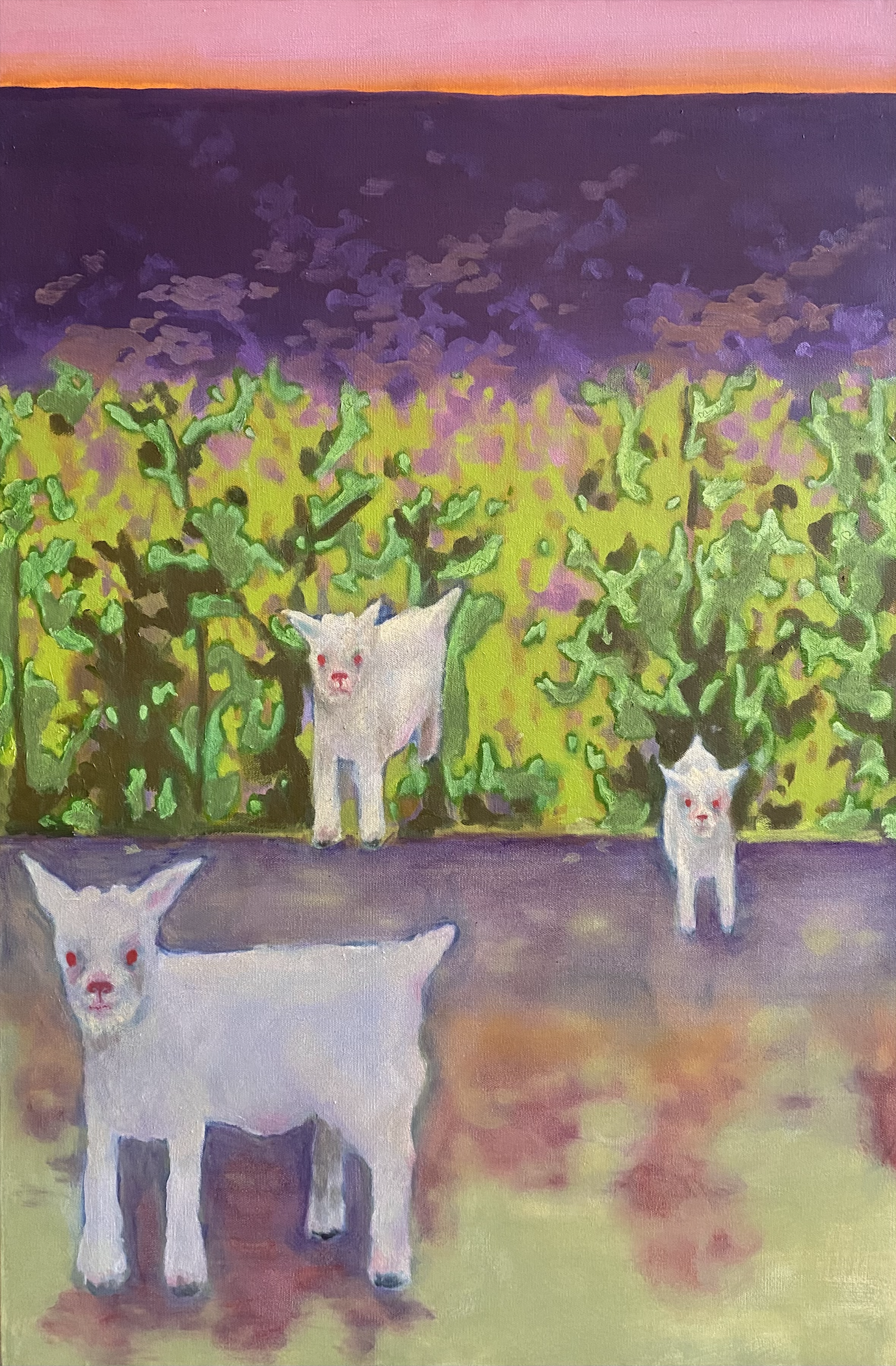 Whatcha Doin (24"x36"), oil on canvas