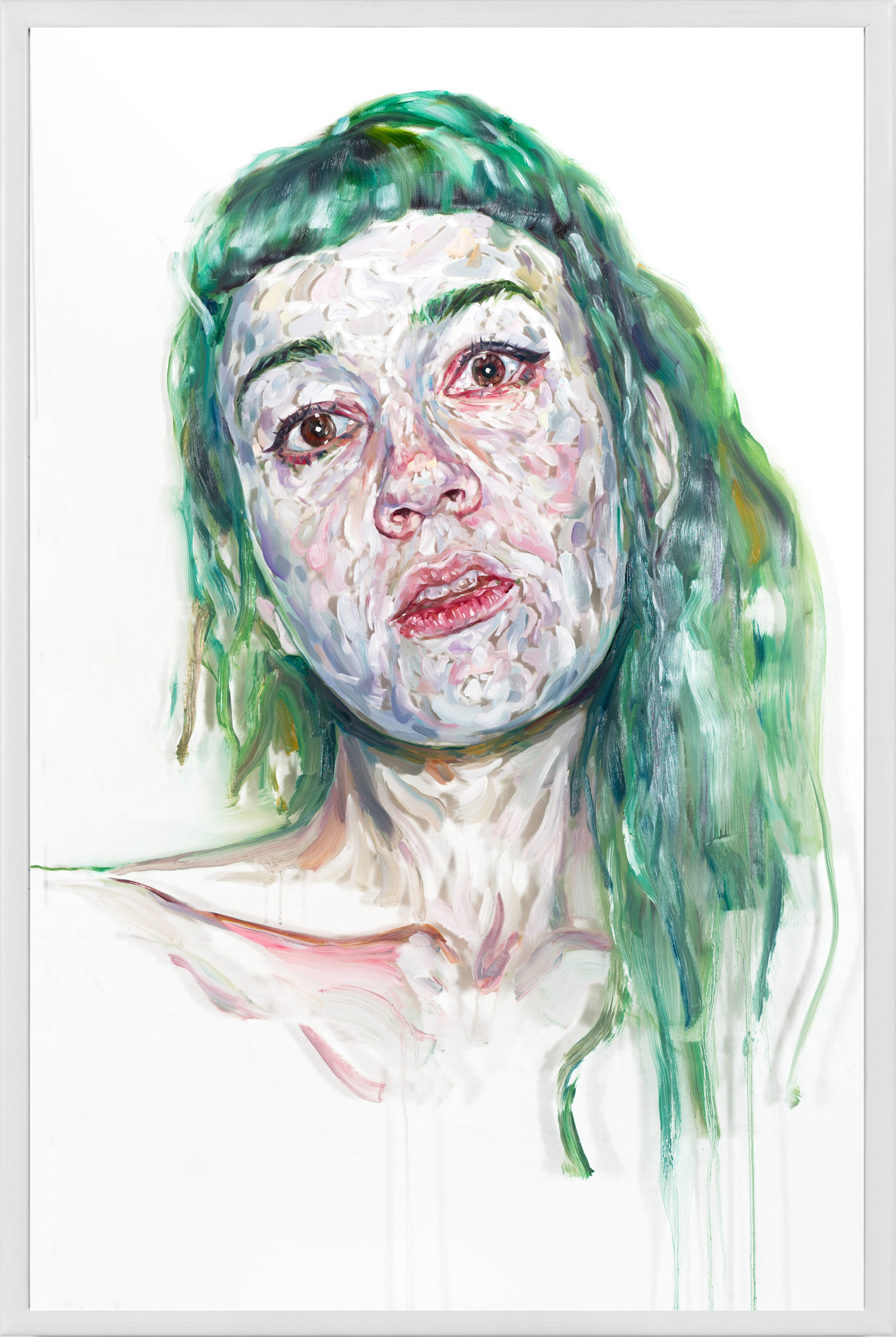 Lexi, OIL ON ACRYLIC SHEET. 2017 76.8 x 115CM