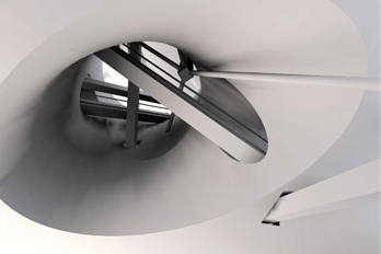 UP, DOWN, ACROSS: ELEVATORS, ESCALATORS, AND MOVING SIDEWALKS (THE NATIONAL BUILDING MUSEUM, WASHINGTON D.C. 2003-04)