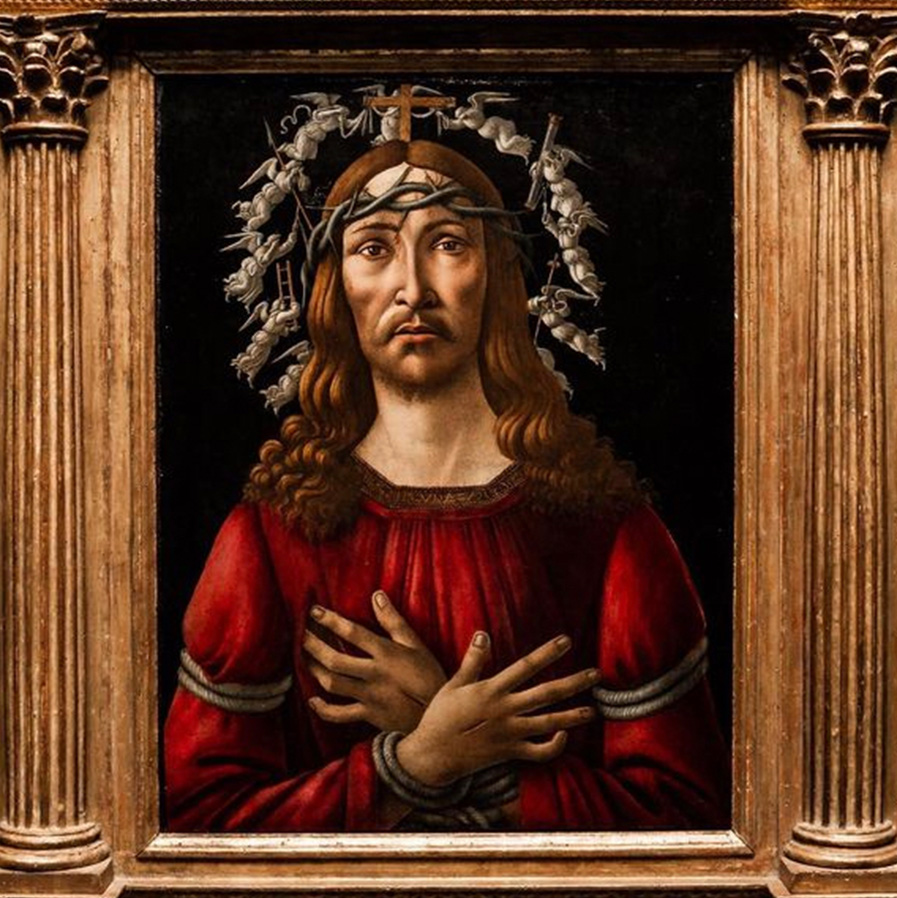 Bolestný Kristus v Sotheby's