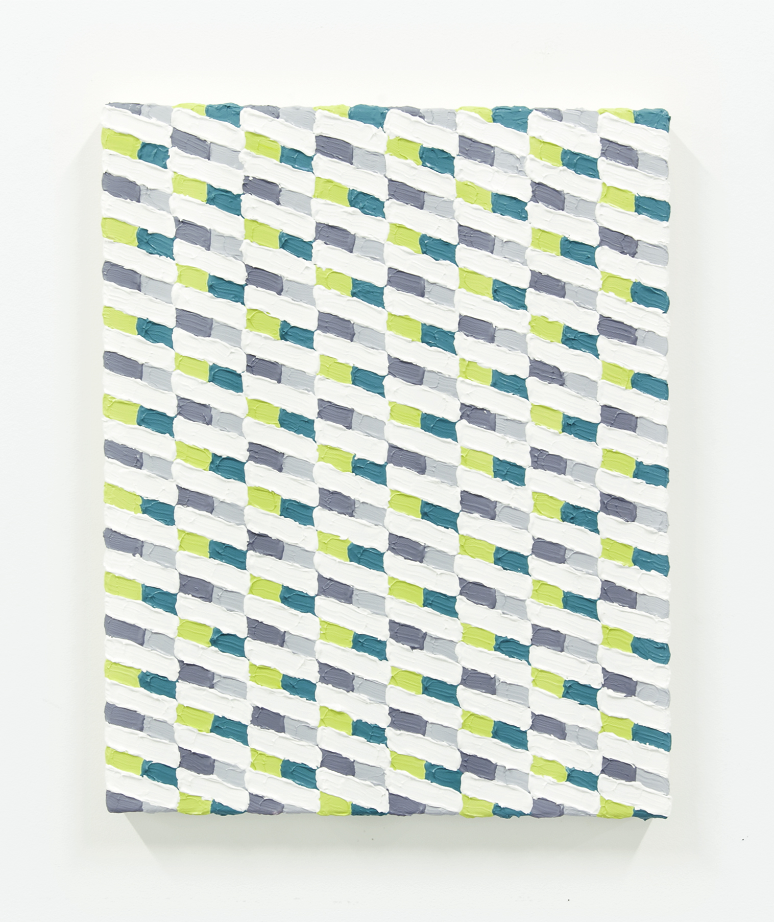 Basic Lights Smoke Acrylic, canvas 16 x 20 inches 2014