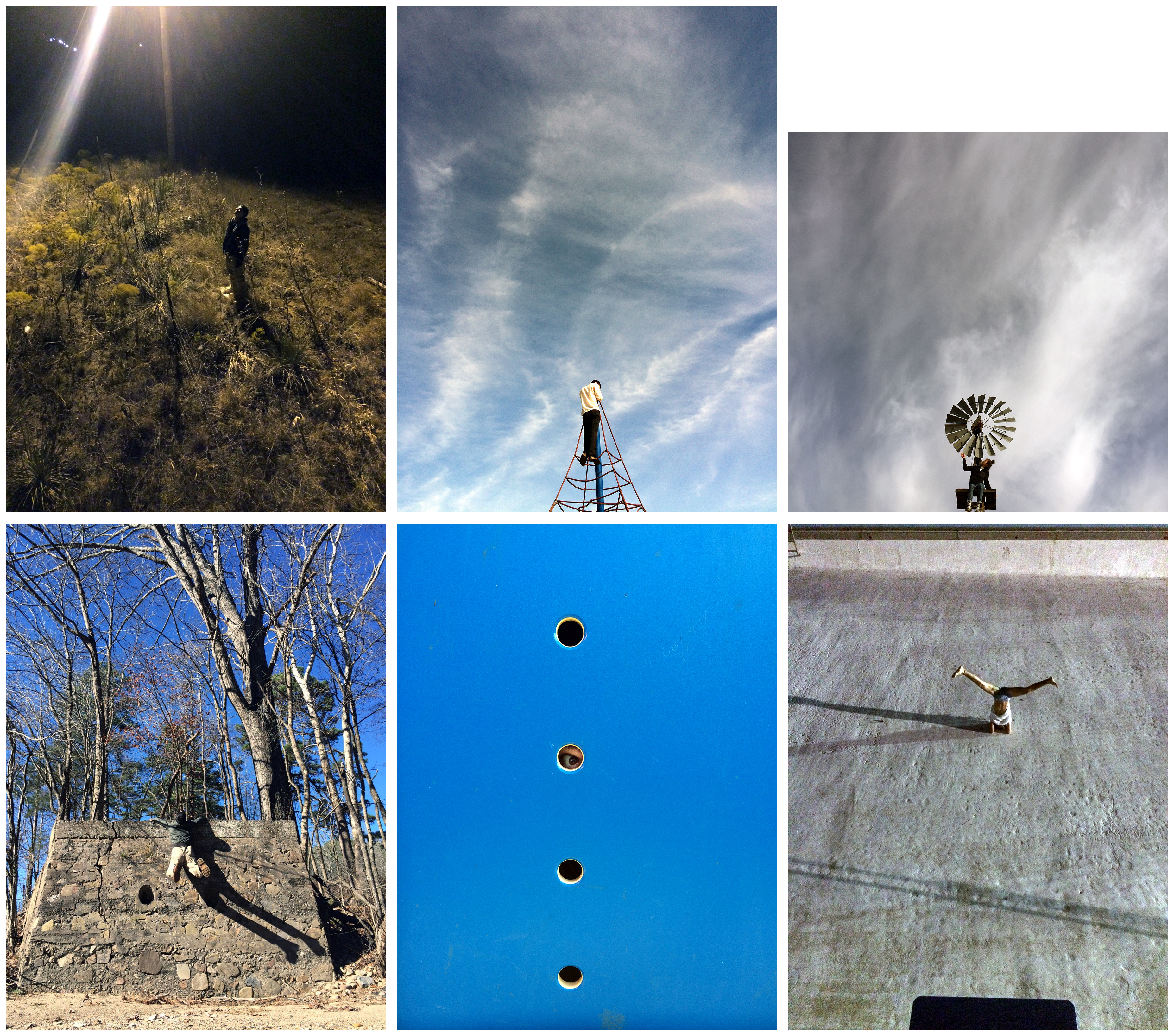 There Was an Angel Watching Over Me, 2016Smartphone images51 x 44.944 in.129.54 x 114.16 cm